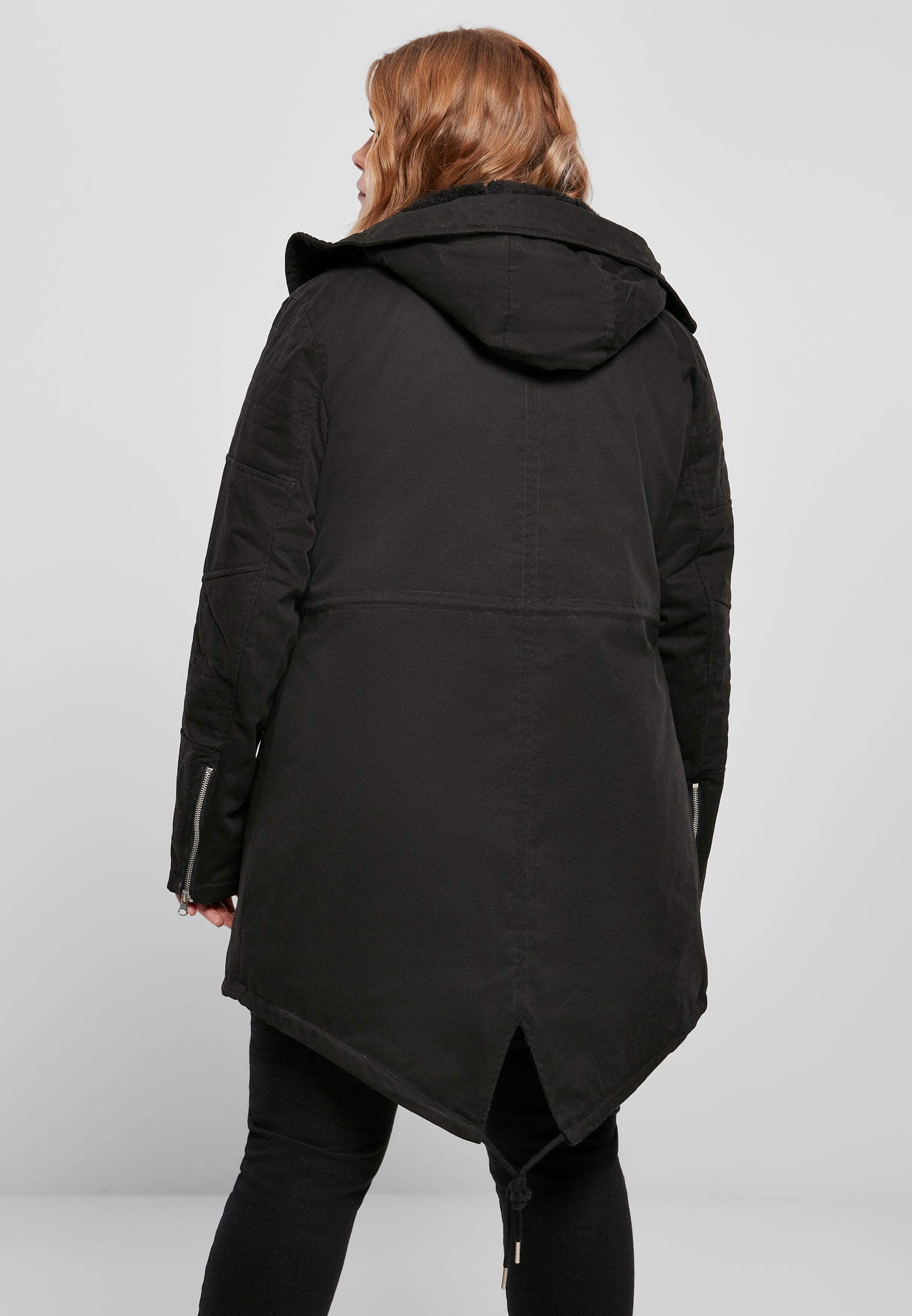 Parka in cotone foderato in Sherpa UC