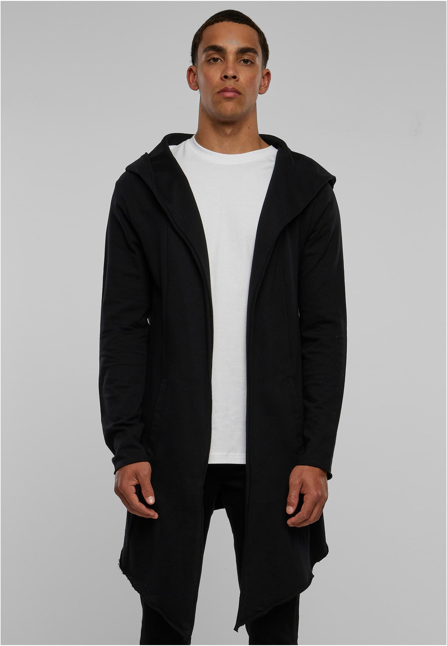 UC Long Hooded Open Edge Cardigan