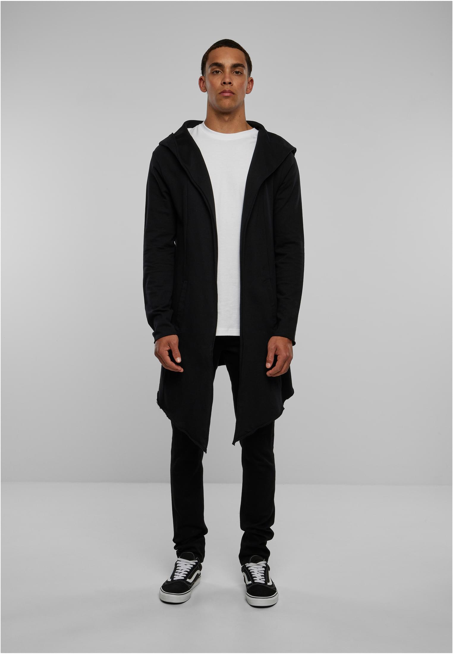 UC Long Hooded Open Edge Cardigan