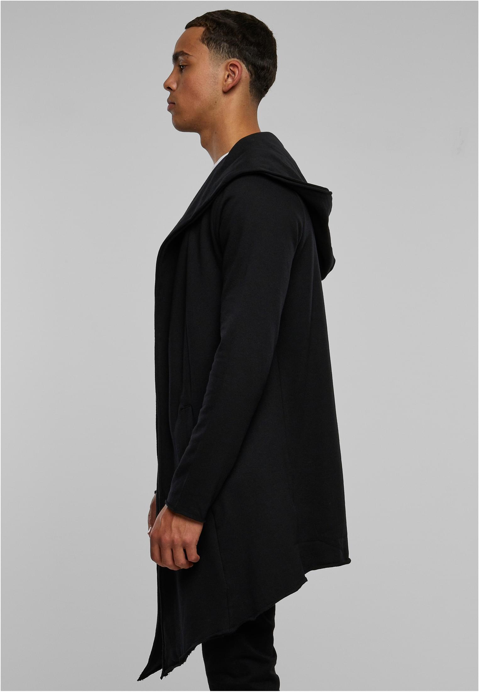 UC Long Hooded Open Edge Cardigan