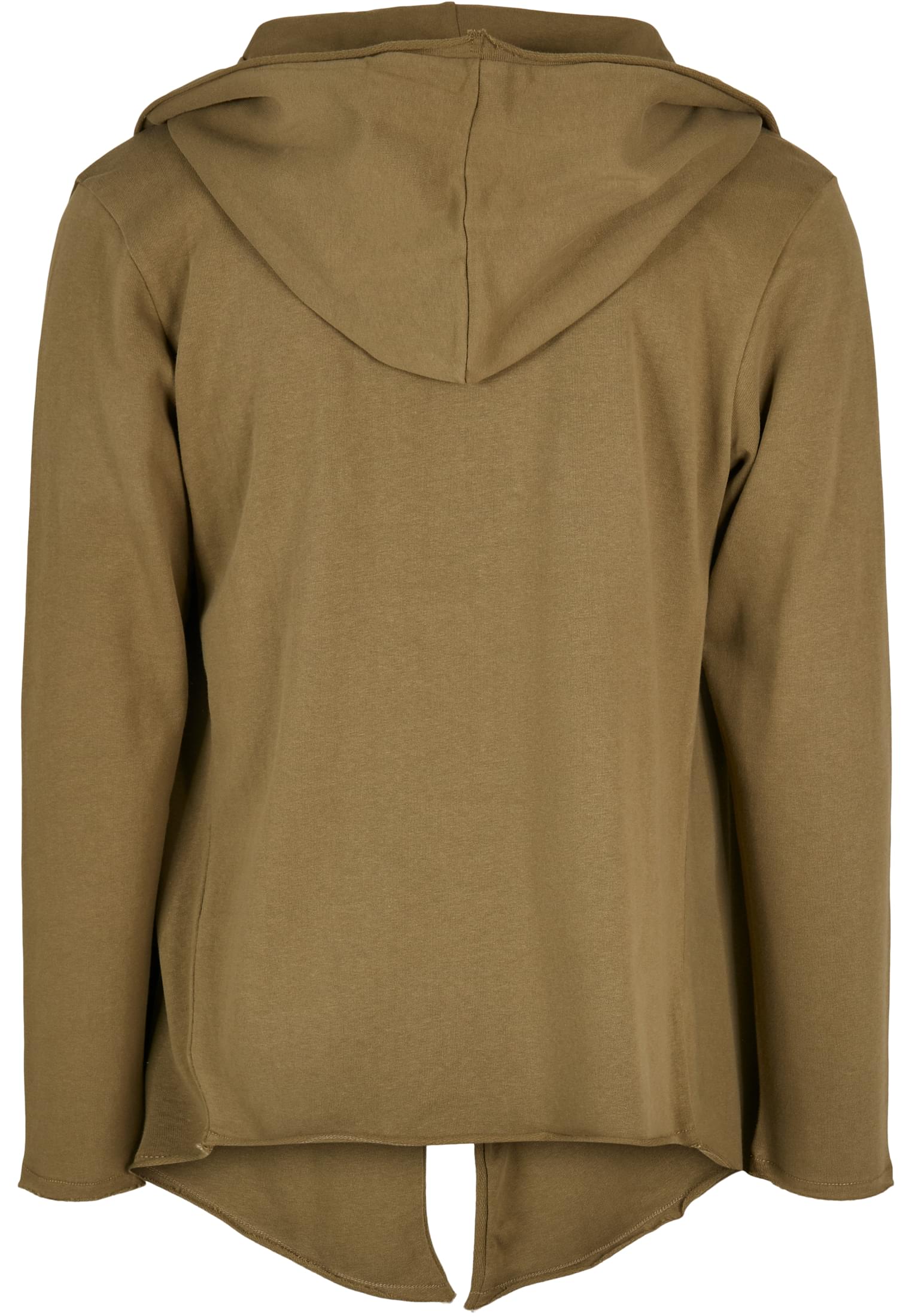 UC Long Hooded Open Edge Cardigan