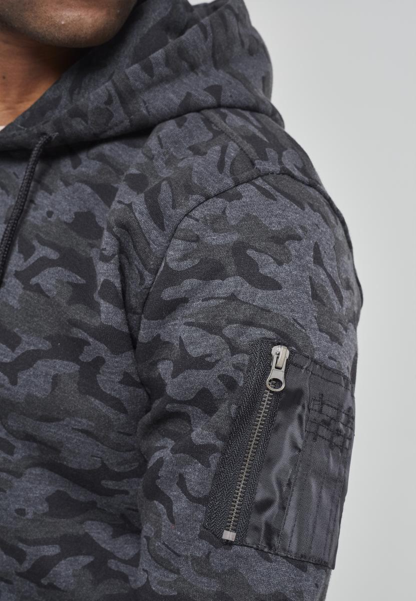 UC Sweat Camo Bomber majica s kapuljačom