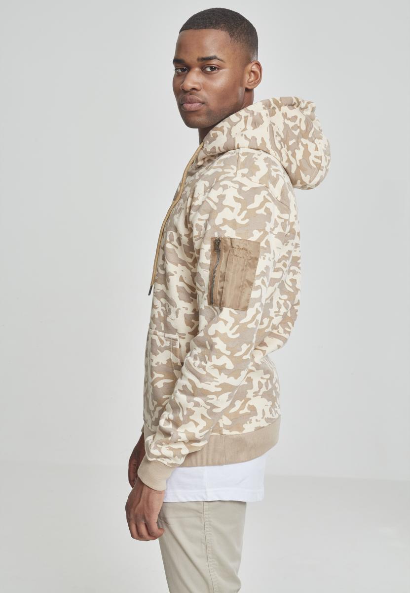 UC Sweat Camo Bomber majica s kapuljačom