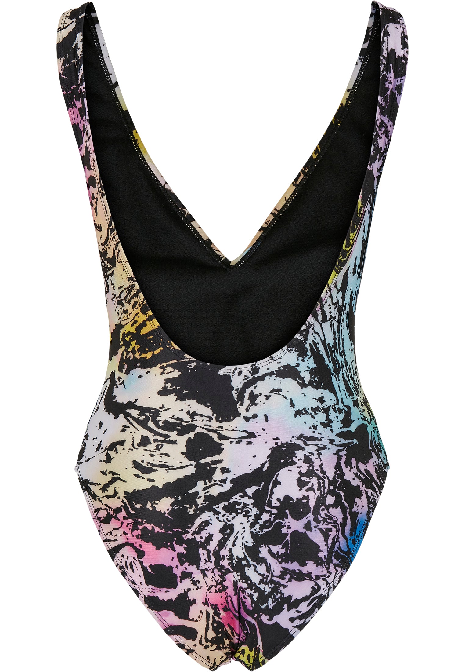 UC Recycled Pattern High Leg Swimsuit