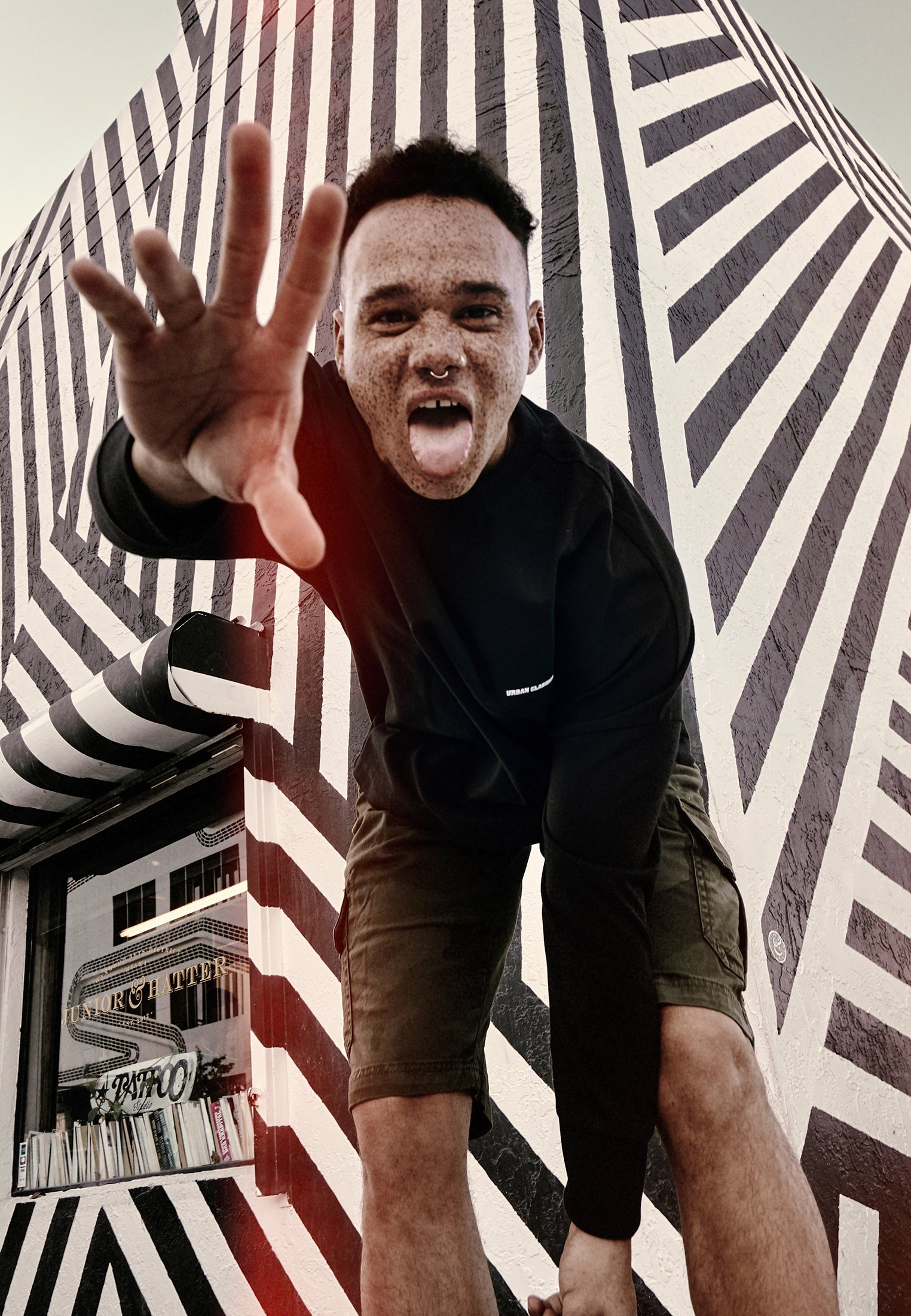 Pantaloncini cargo mimetici UC