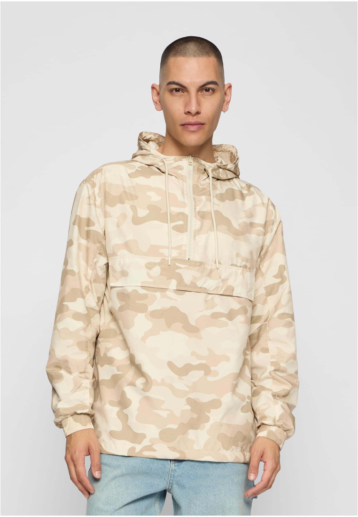 UC Camo Pull Over Windbreaker