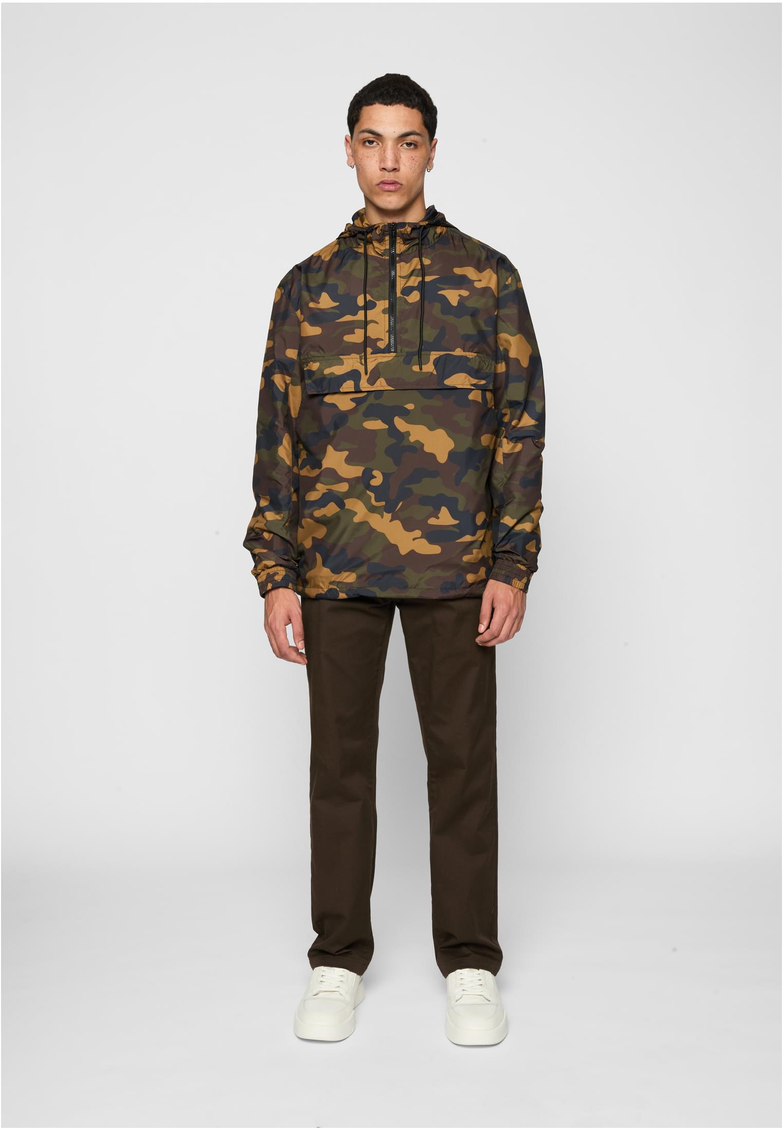 UC Camo Pull Over Windbreaker