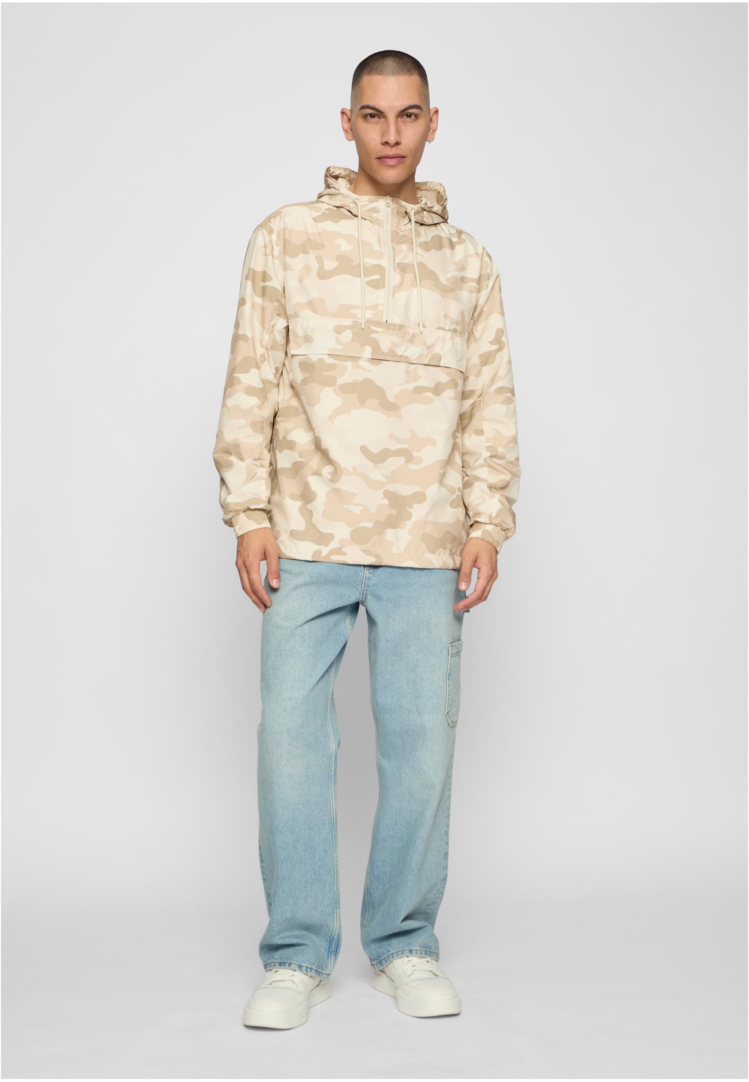 UC Camo Pull Over Windbreaker