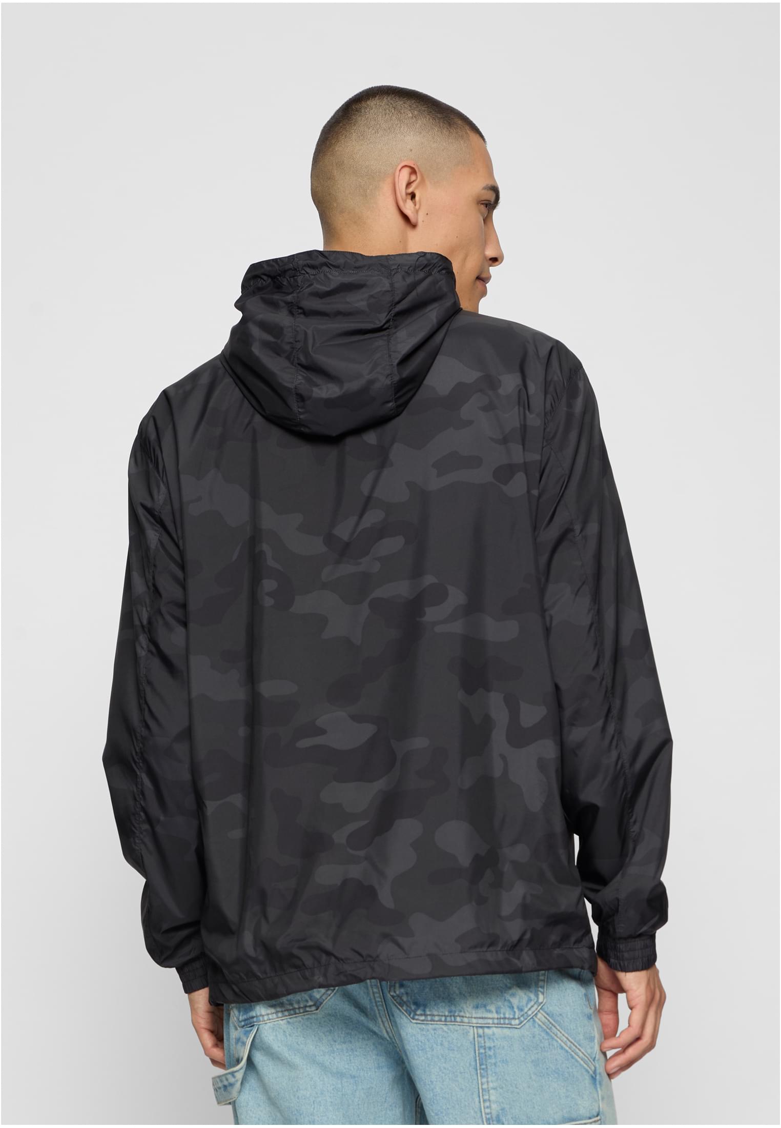 UC Camo Pull Over Windbreaker