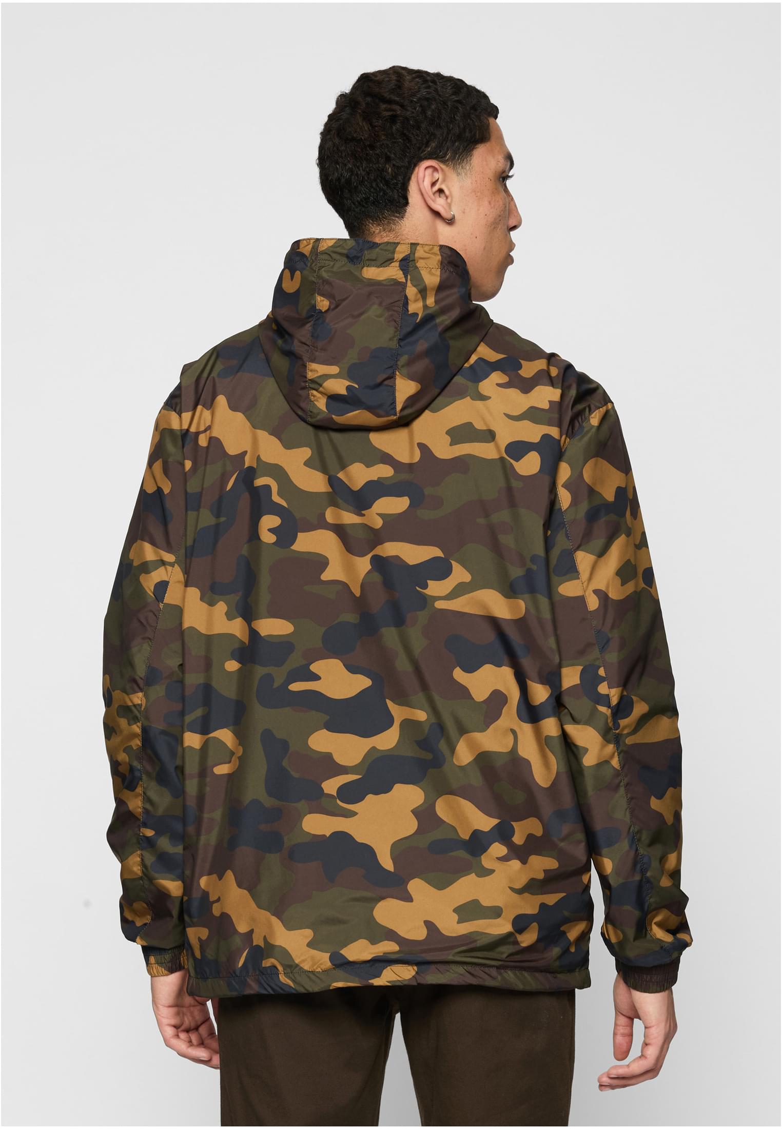 UC Camo Pull Over Windbreaker
