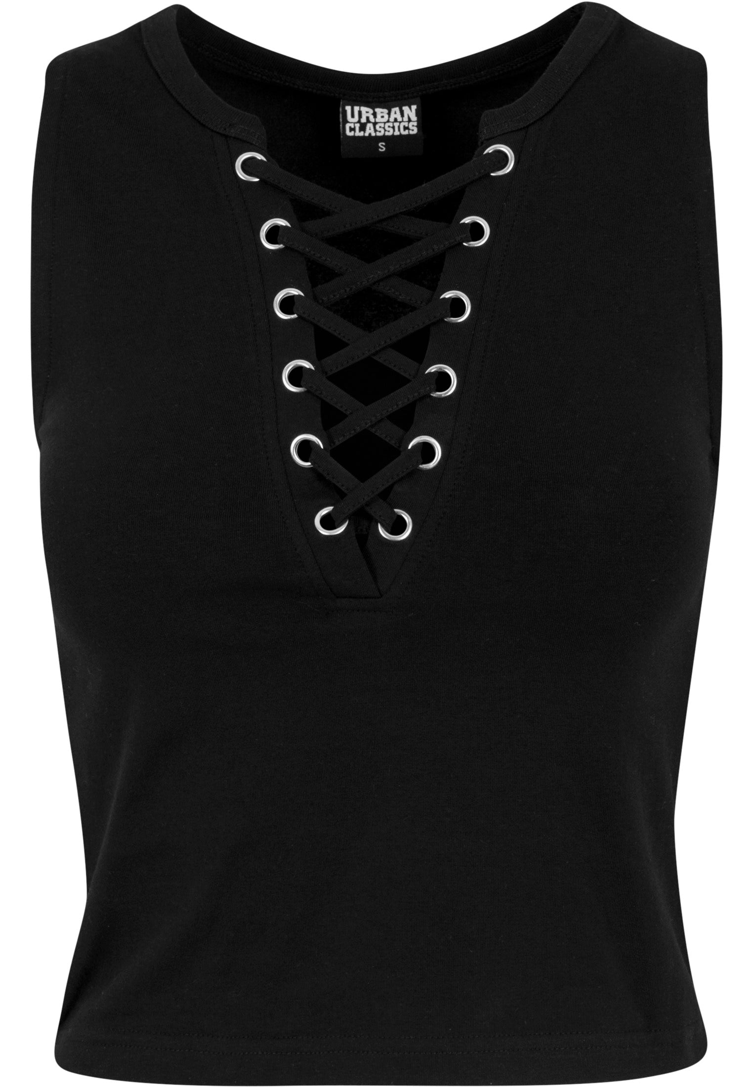 UC Lace Up Cropped Top