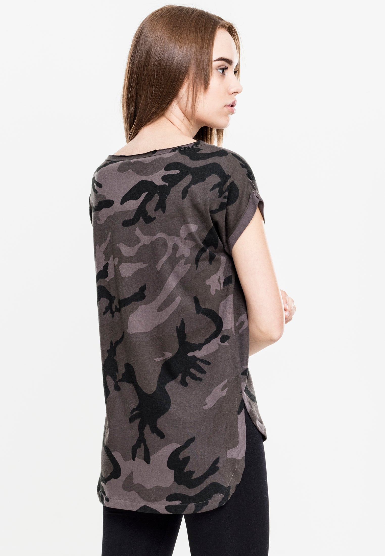 Tričko UC Camo ve tvaru zad