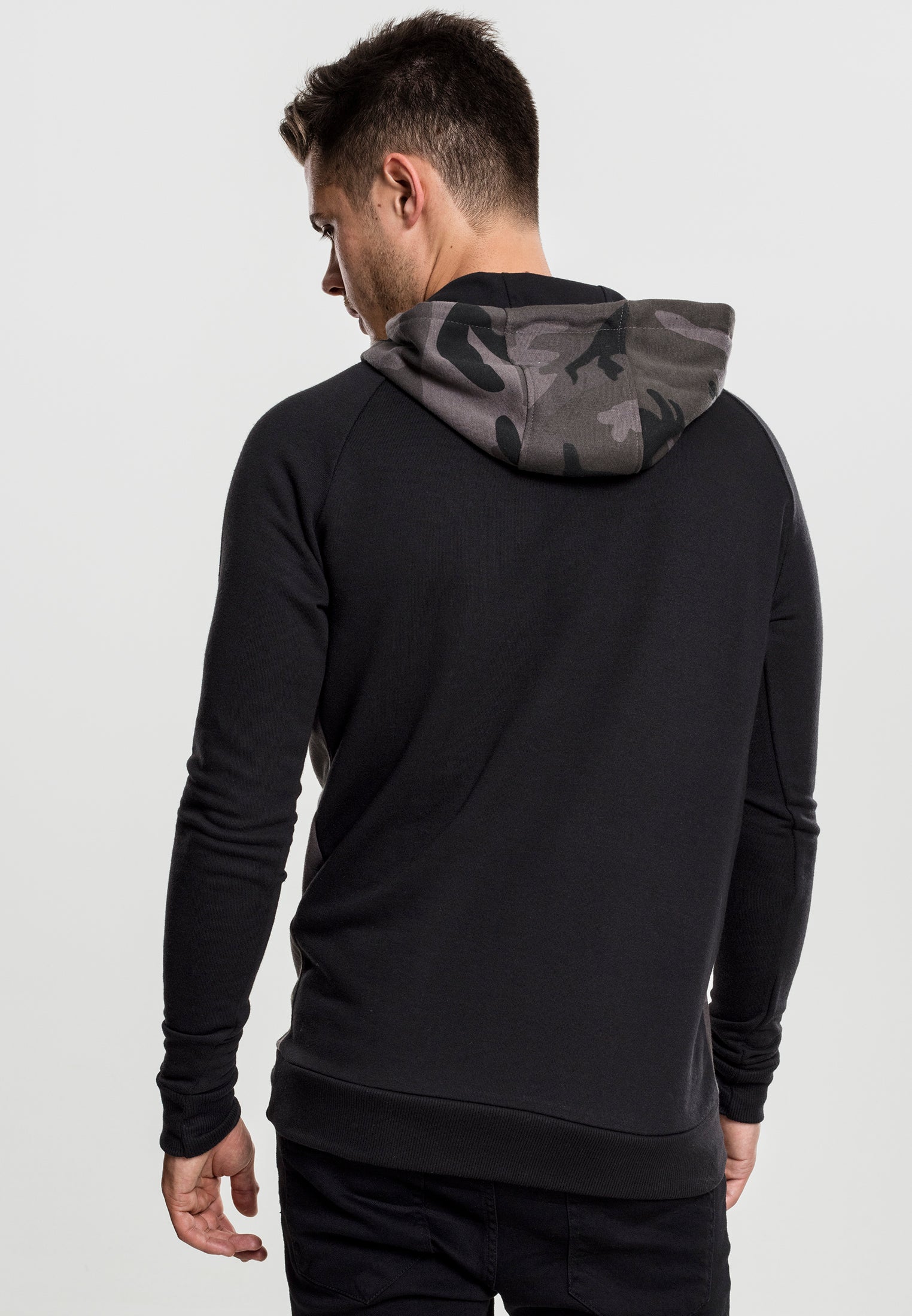 UC Camo Contrast Raglán Hoody