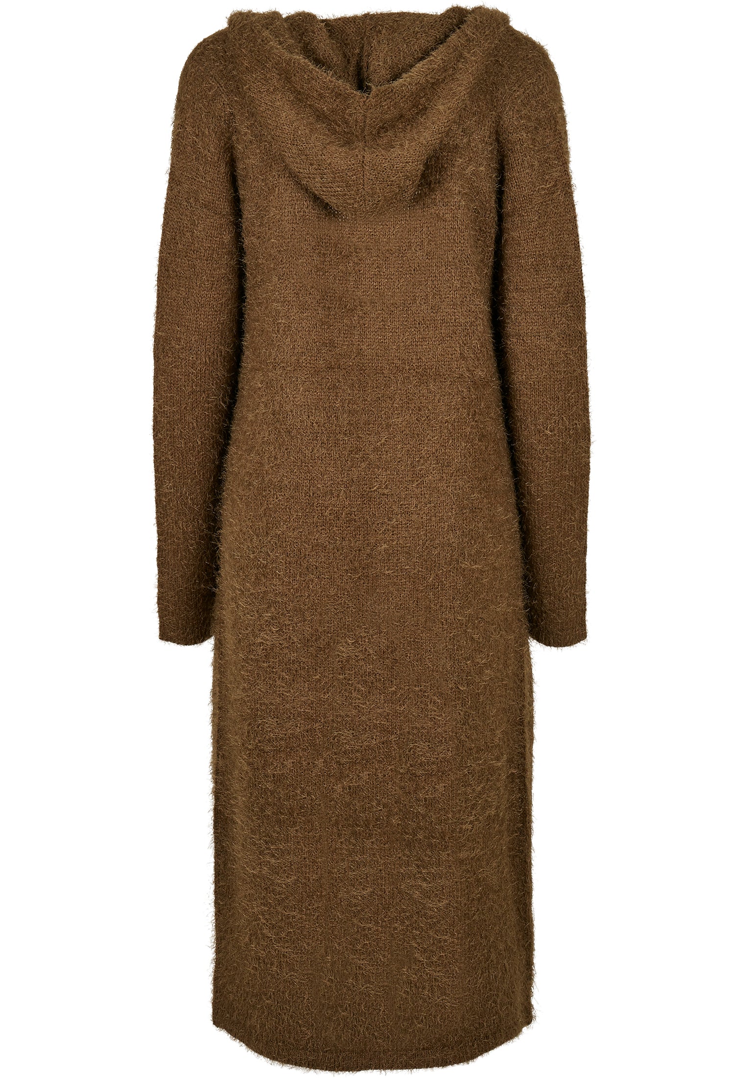 UC Hooded Feather Cardigan