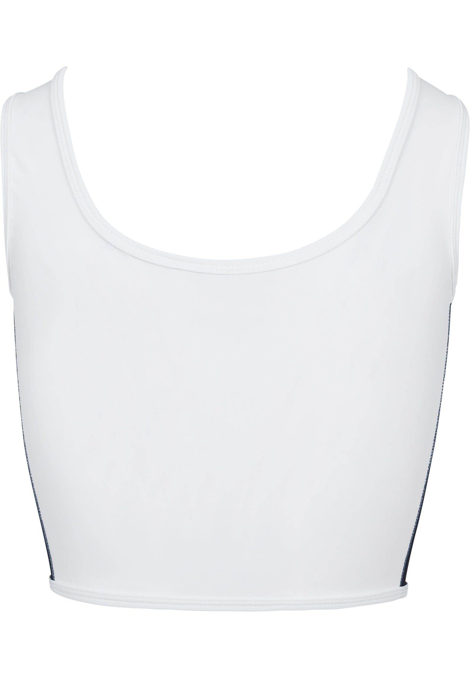 UC Side Stripe Cropped Zip Top