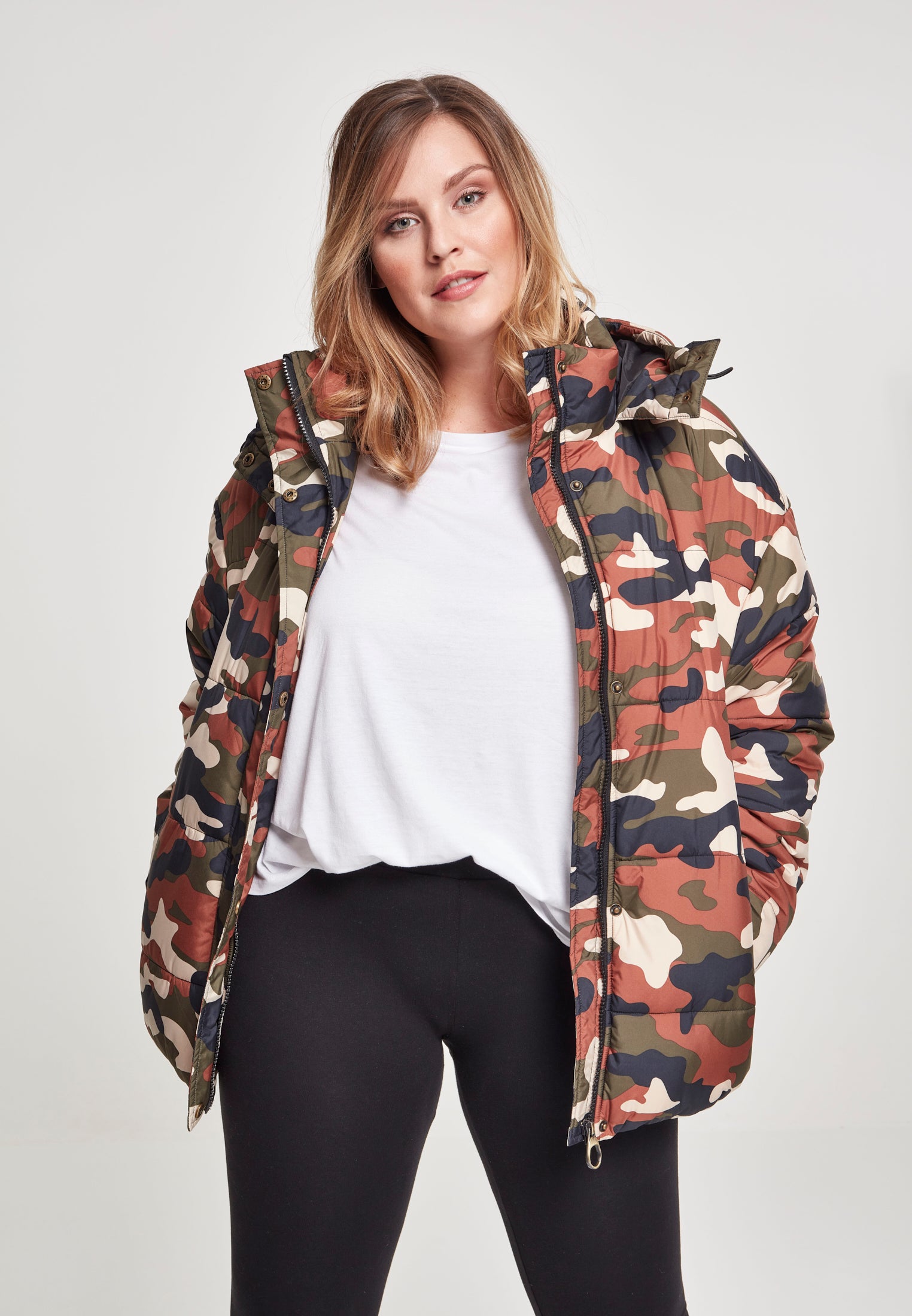 Giacca imbottita mimetica UC Boyfriend