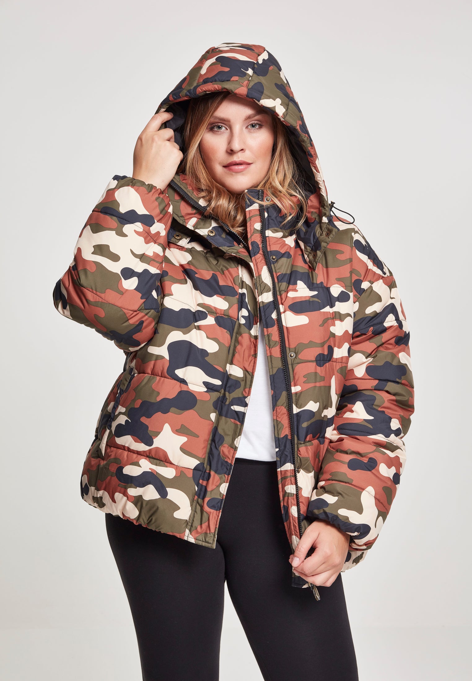 Giacca imbottita mimetica UC Boyfriend
