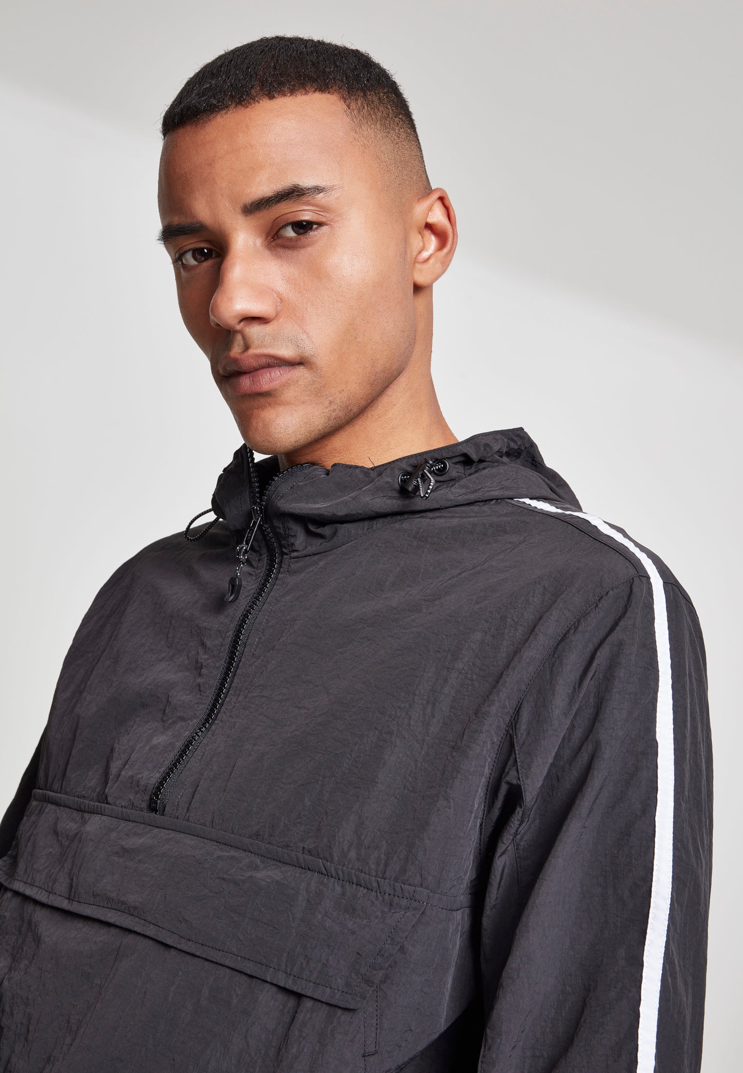 UC Crinkle Nylon Pull Over Jacket