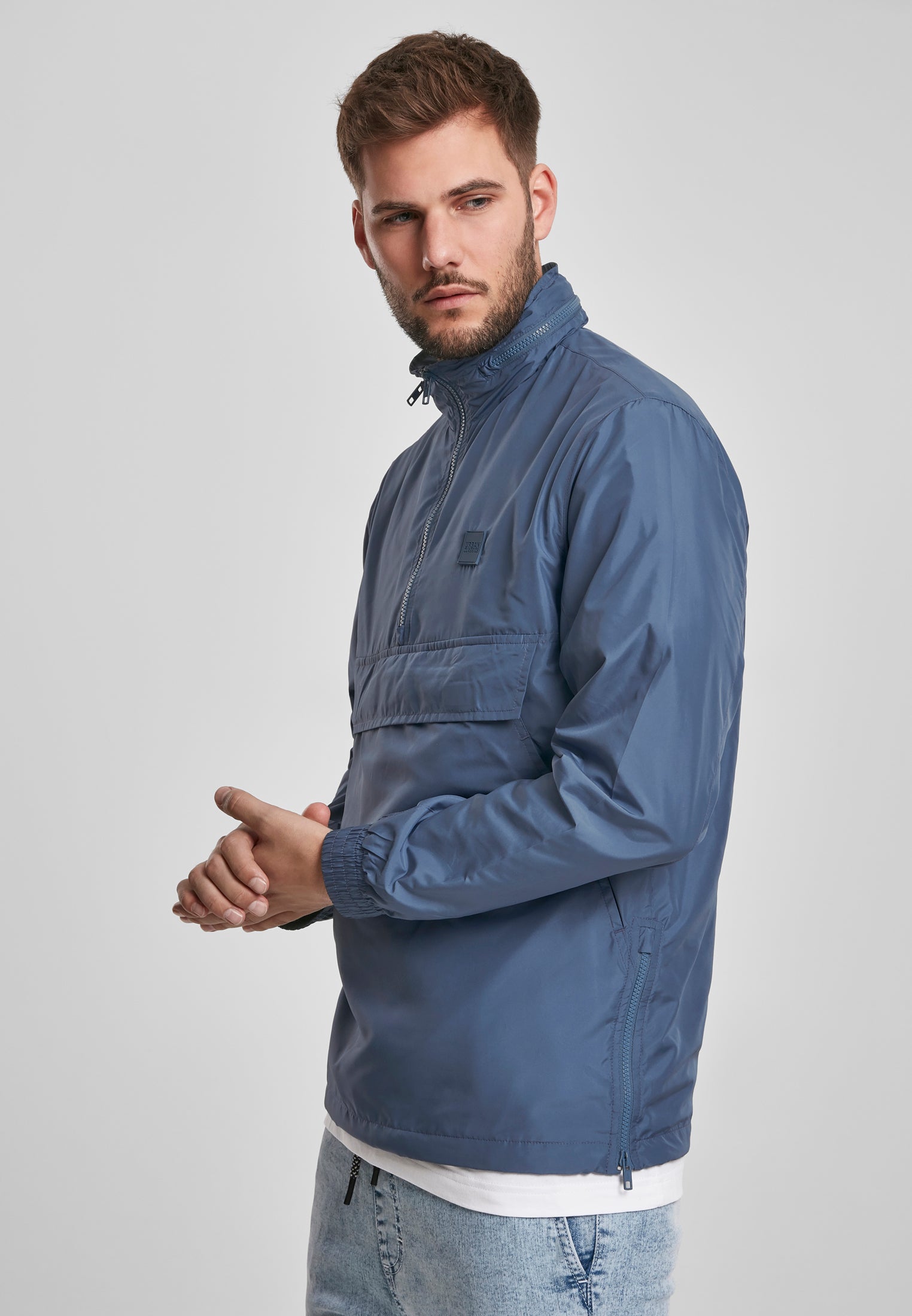 UC Hidden Hood Pull Over Jacket