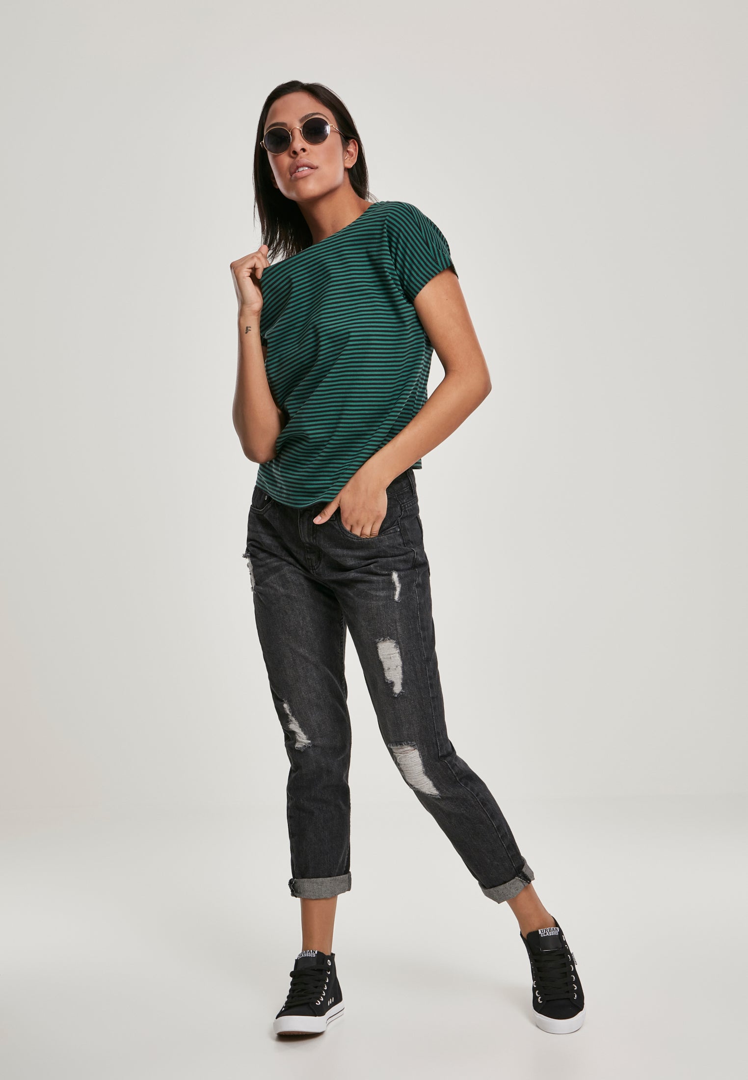 Dětské pruhované tričko UC Yarn Dyed