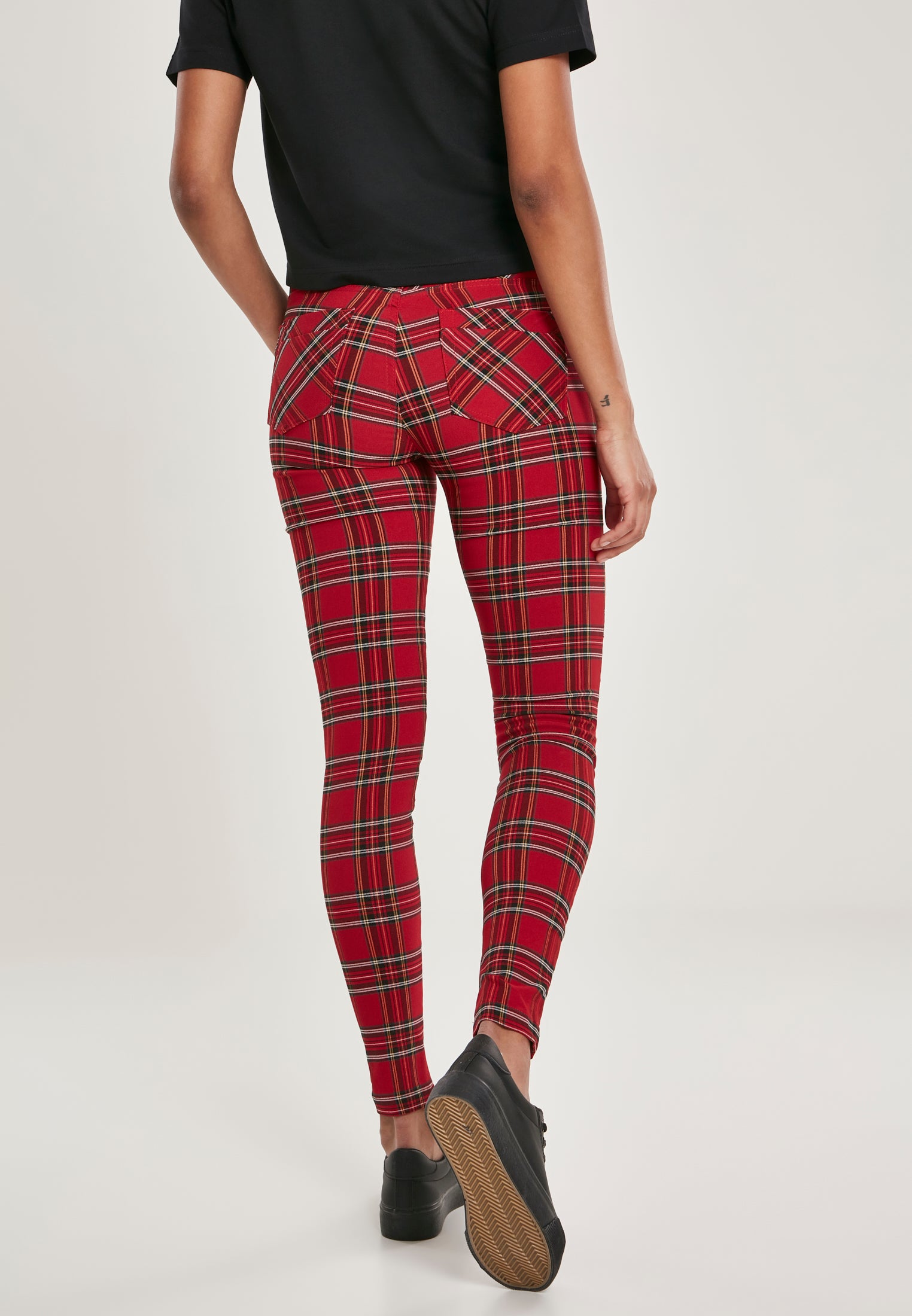 UC Skinny Tartan Pants