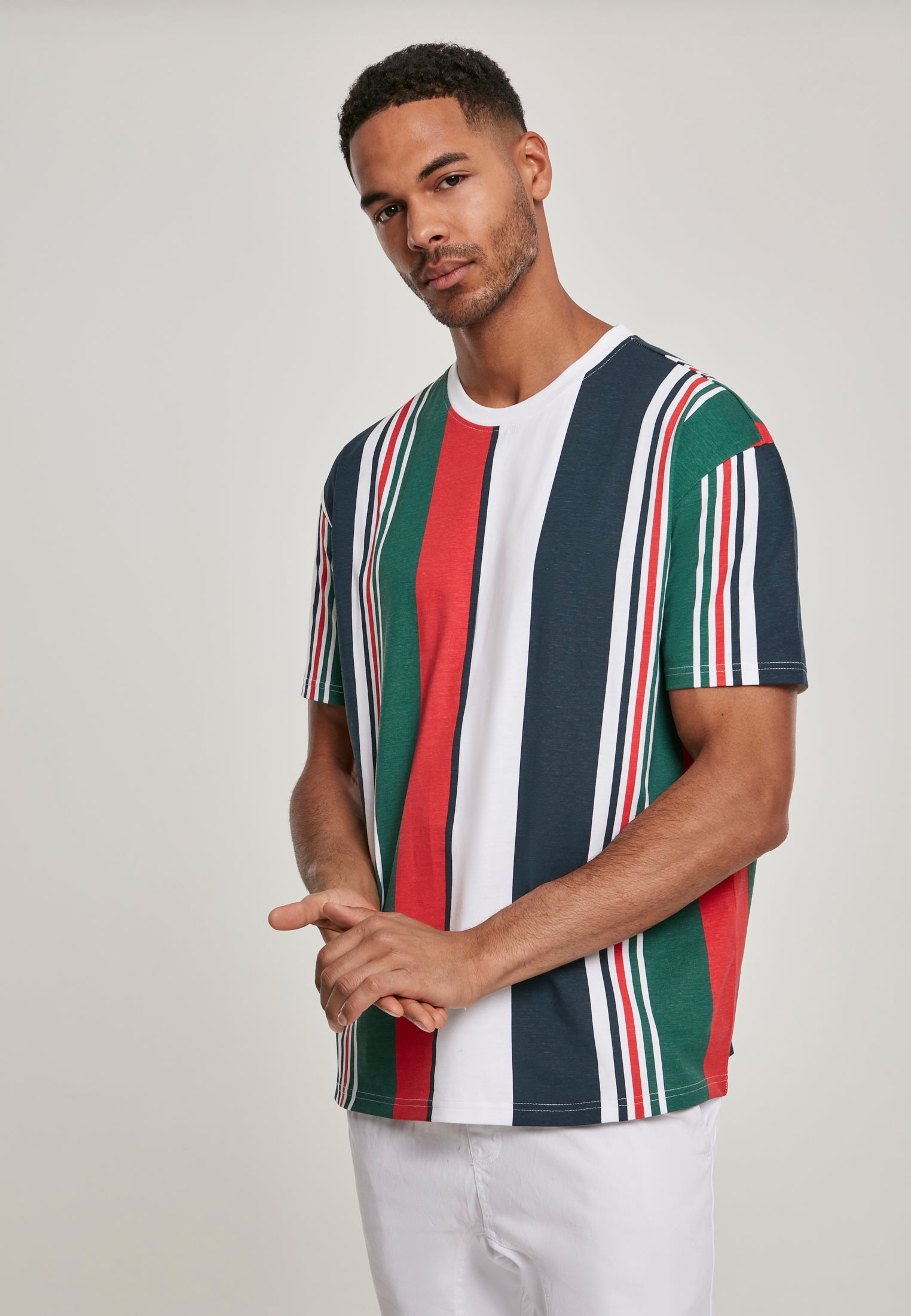 UC Heavy Oversized Big AOP Stripe Tee