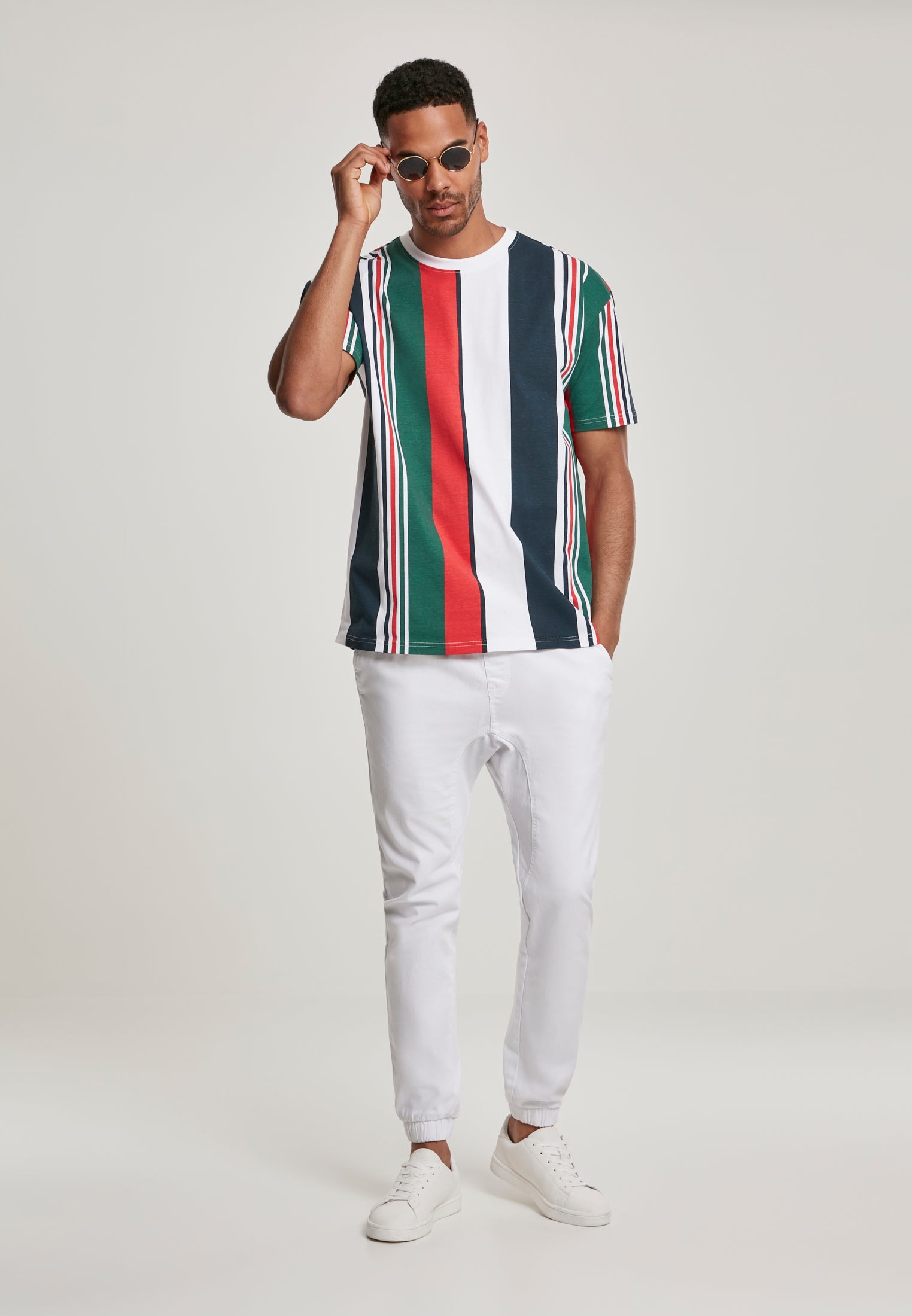 UC Heavy Oversized Big AOP Stripe Tee