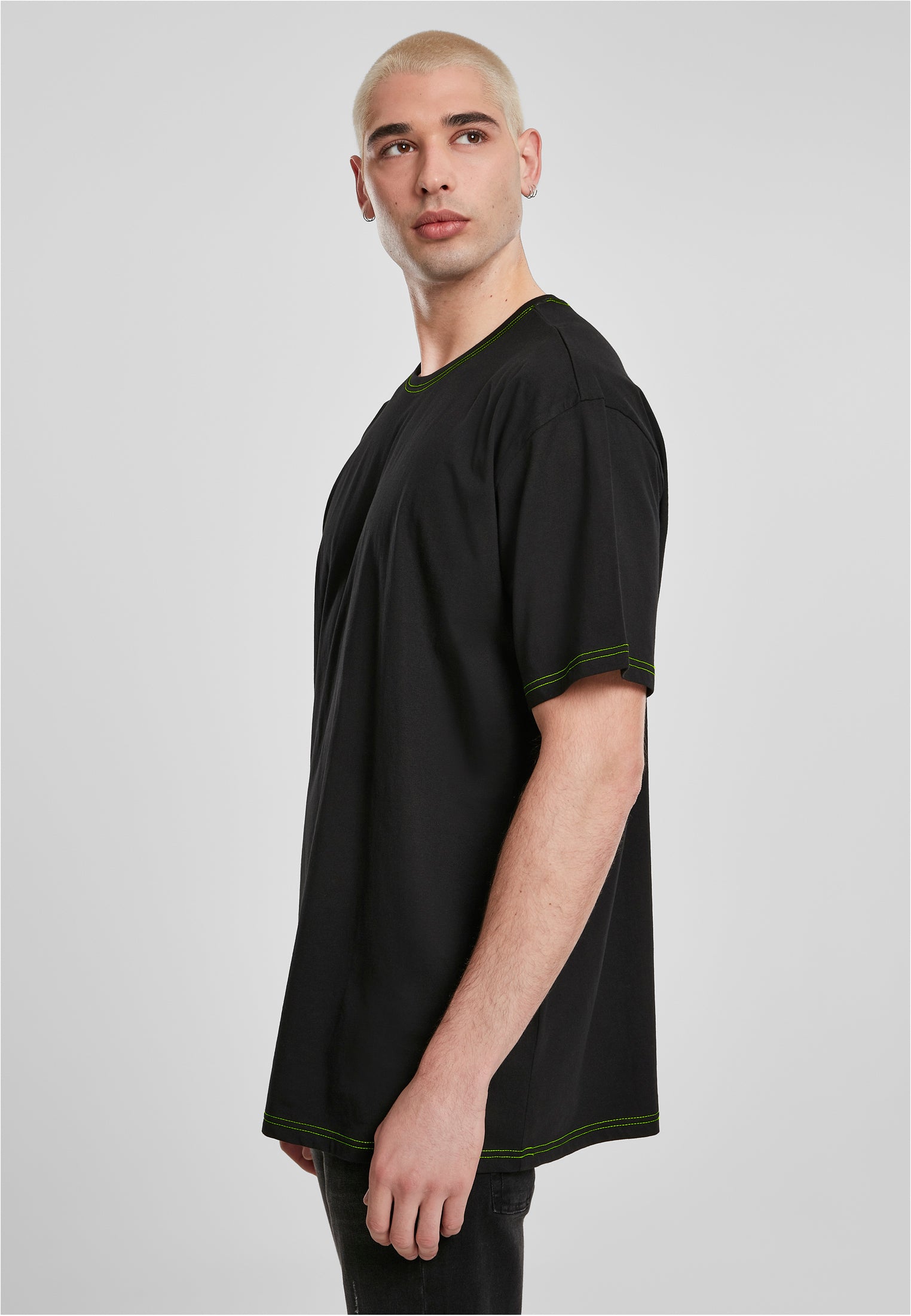 UC Heavy Oversized Contrast Stitch Tee
