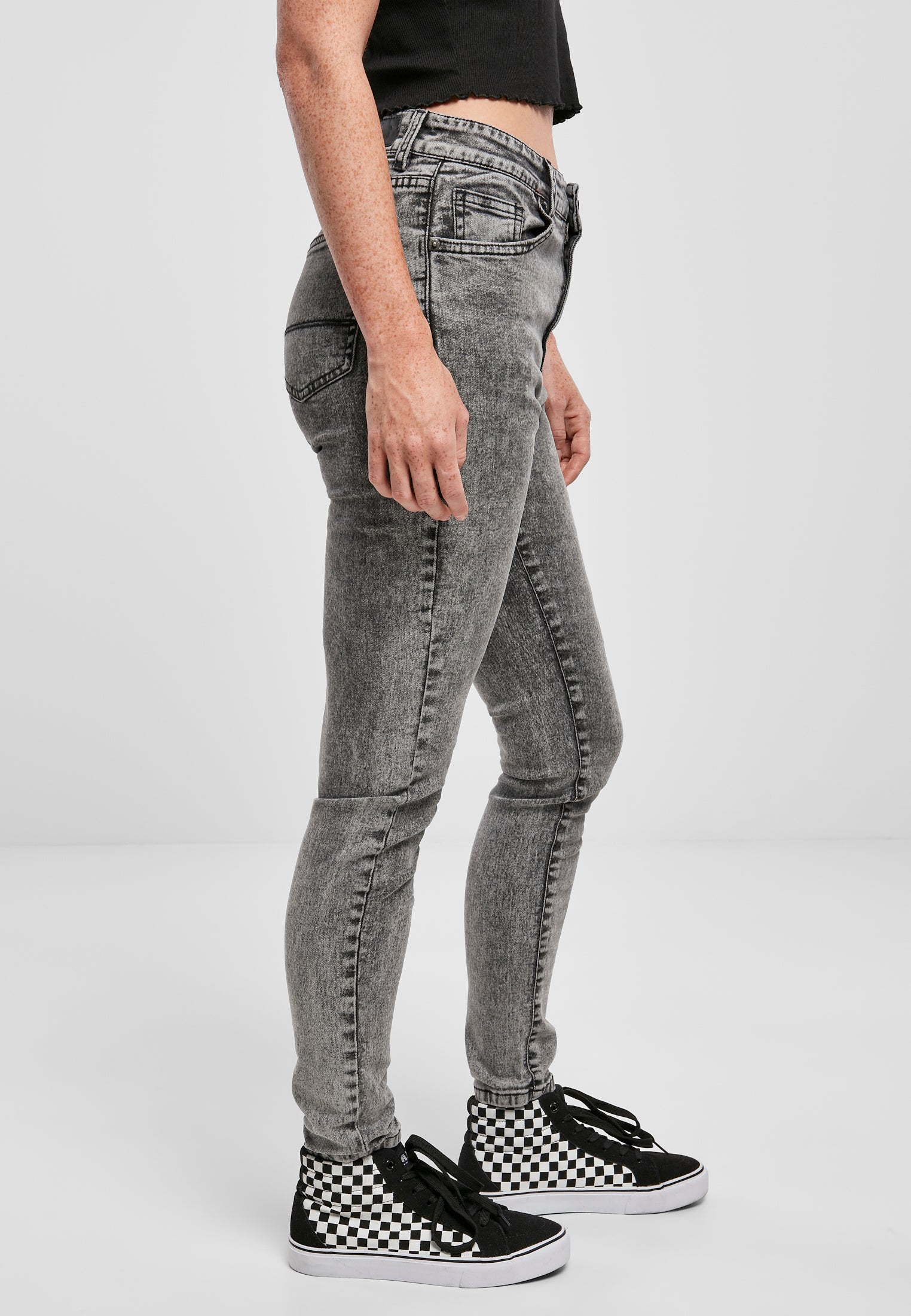 Jeans skinny a vita alta UC