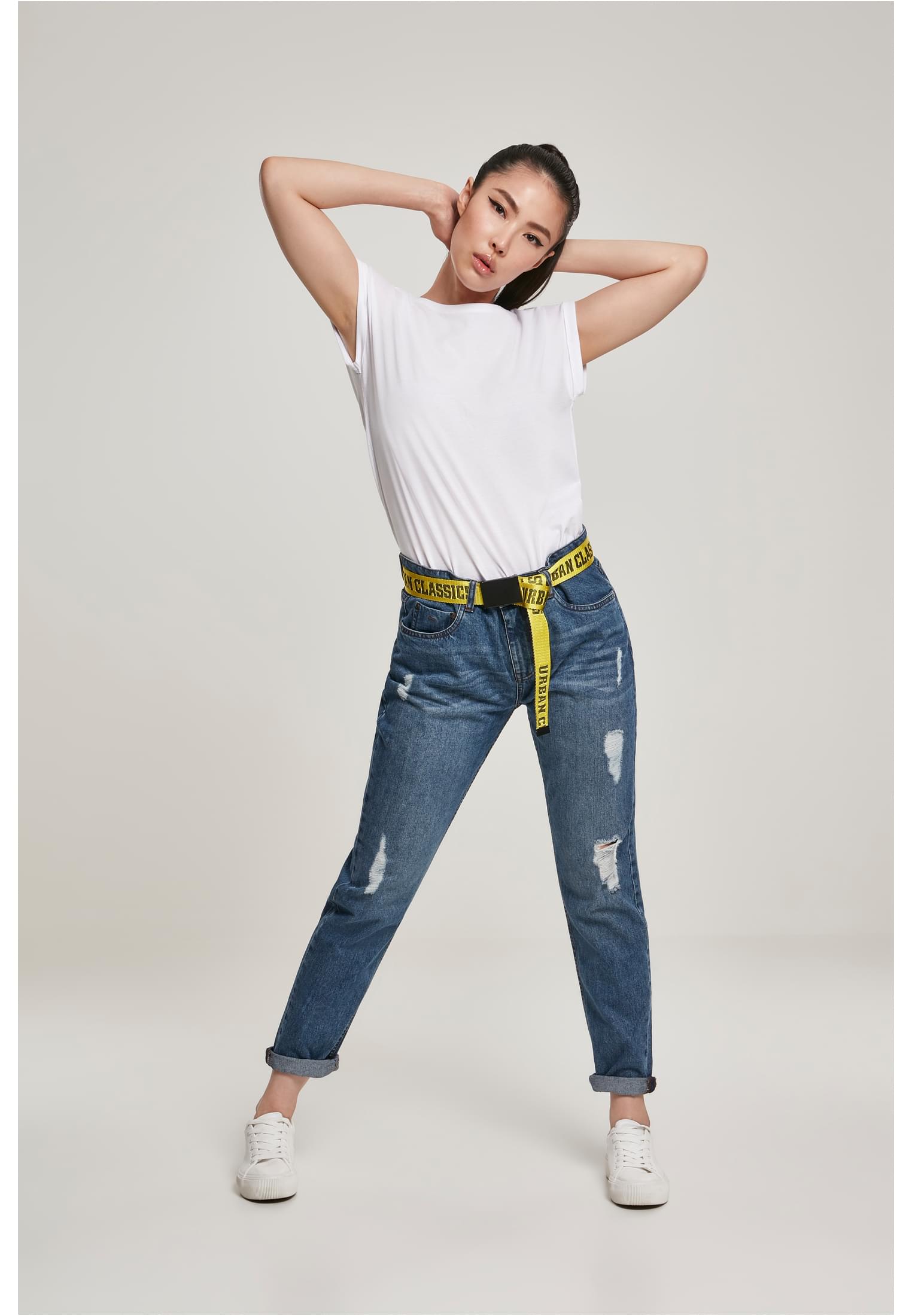 UC organické prodloužené triko na rameno