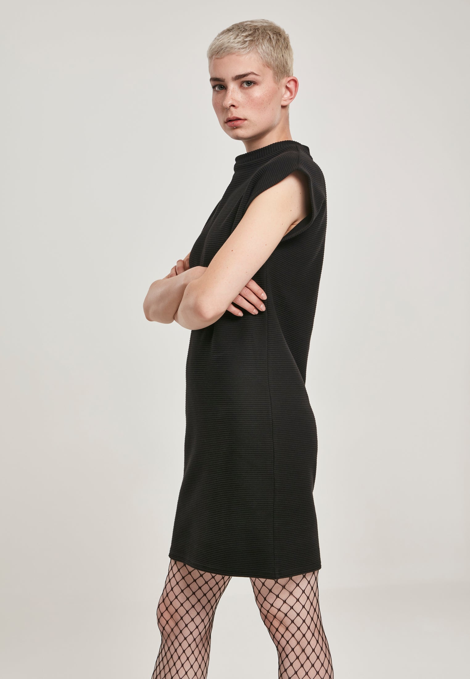 UC Naps Terry Extended Shoulder Dress