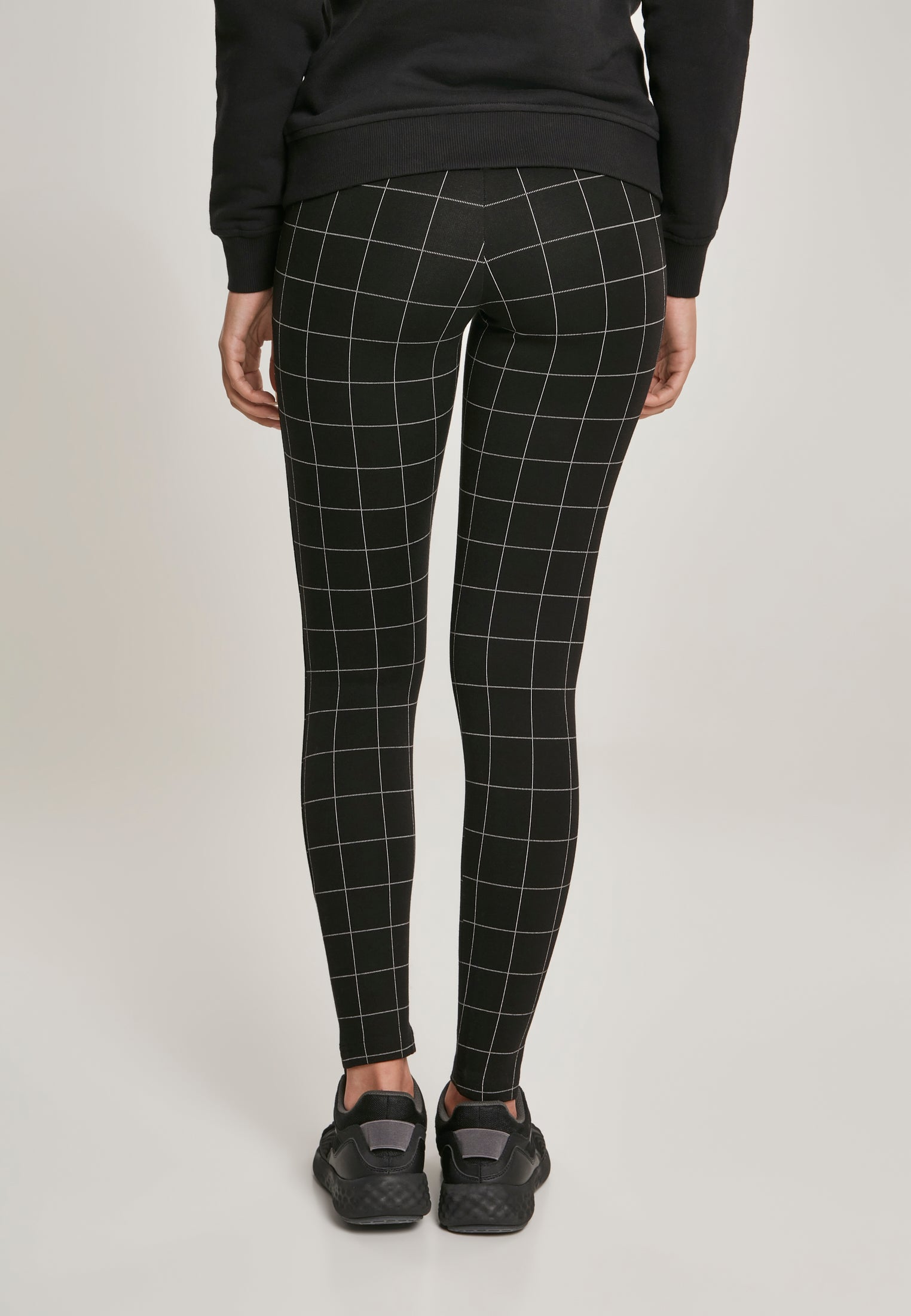 UC Check High Waist Leggings
