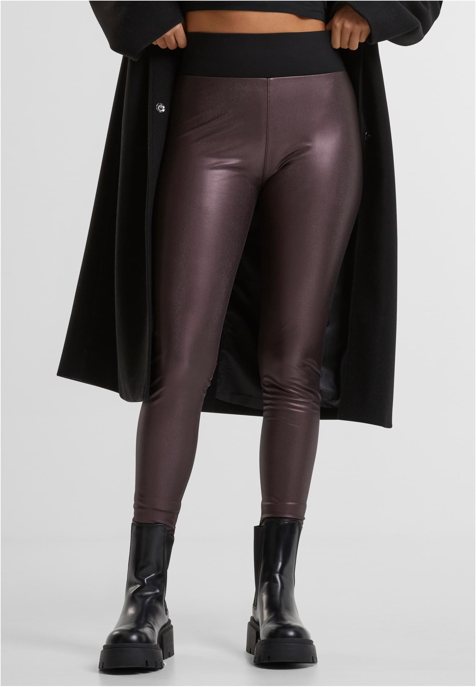 UC Faux Leather High Waist Leggings