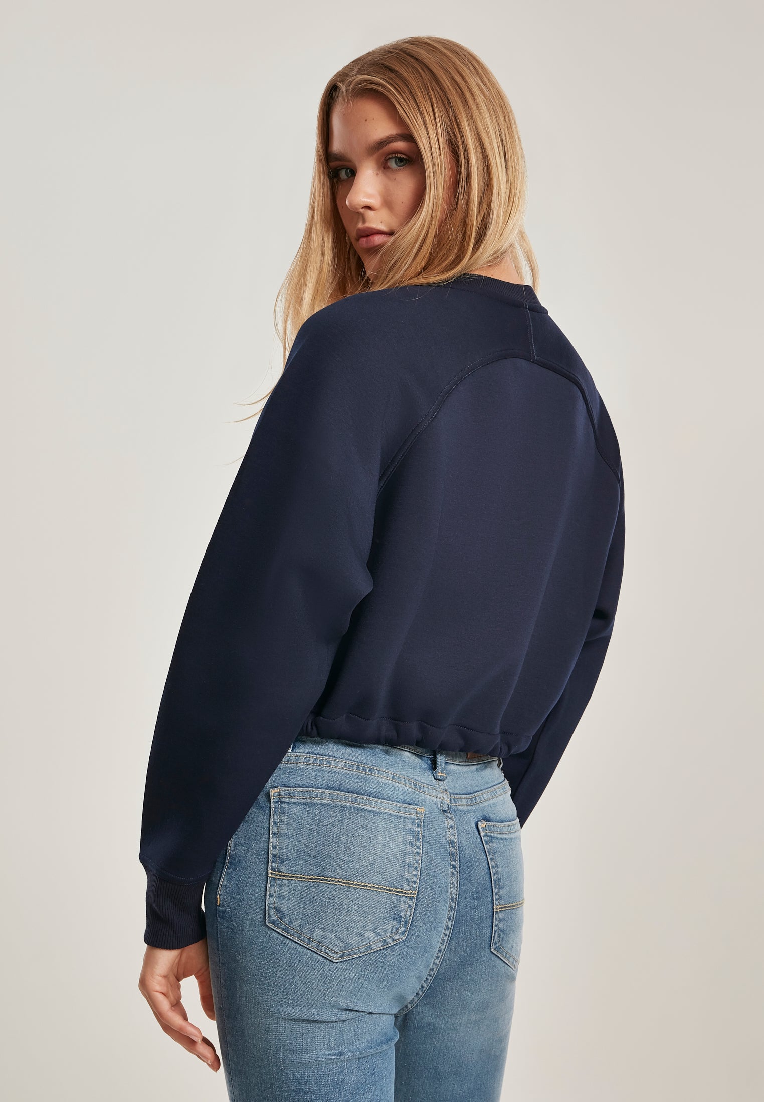 UC Oversized Short Raglan Crew