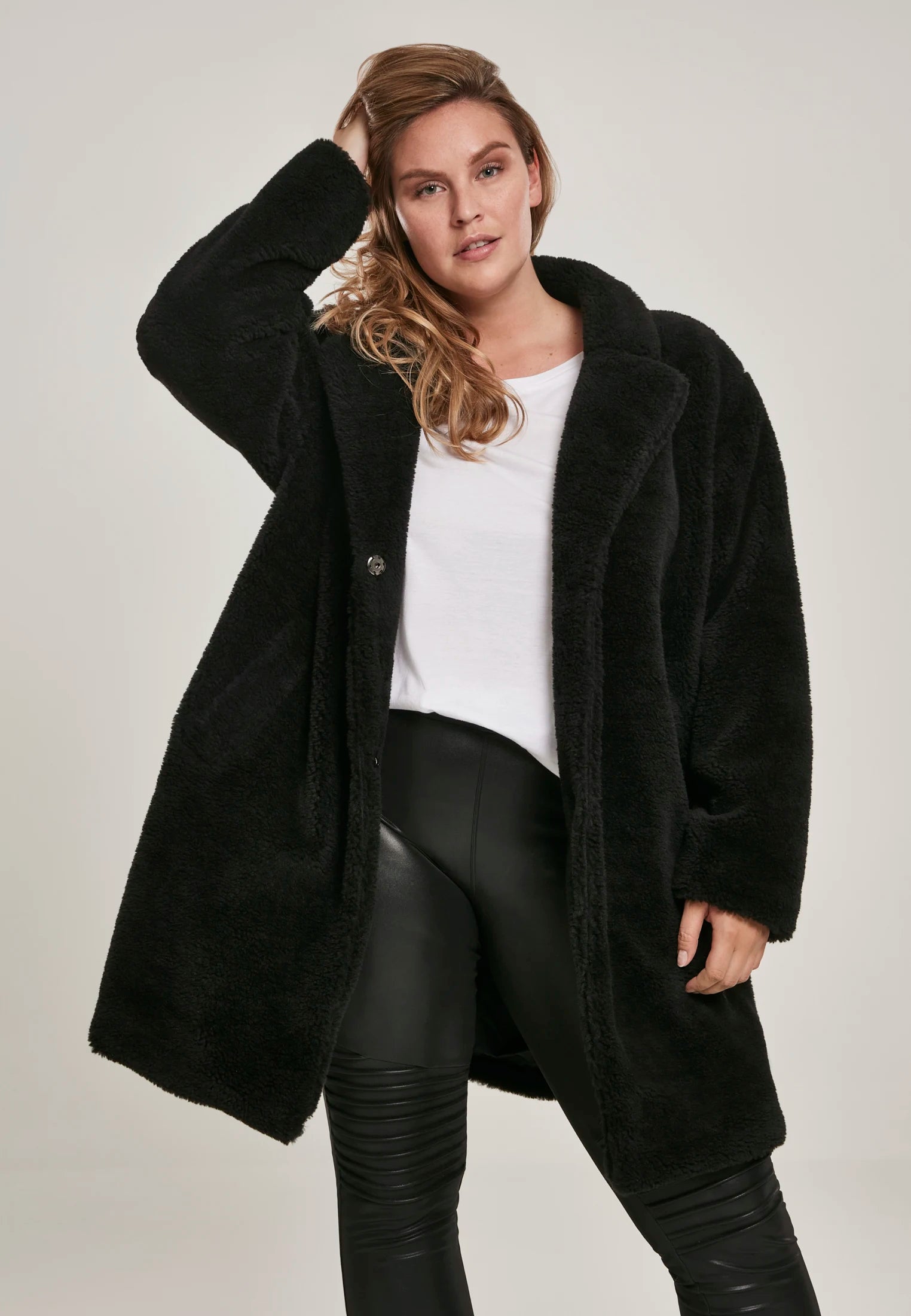 UC Oversized Sherpa Coat