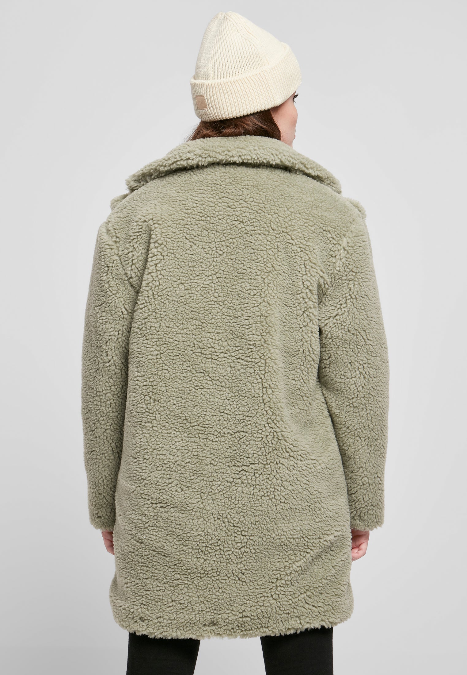 Cappotto oversize in sherpa UC
