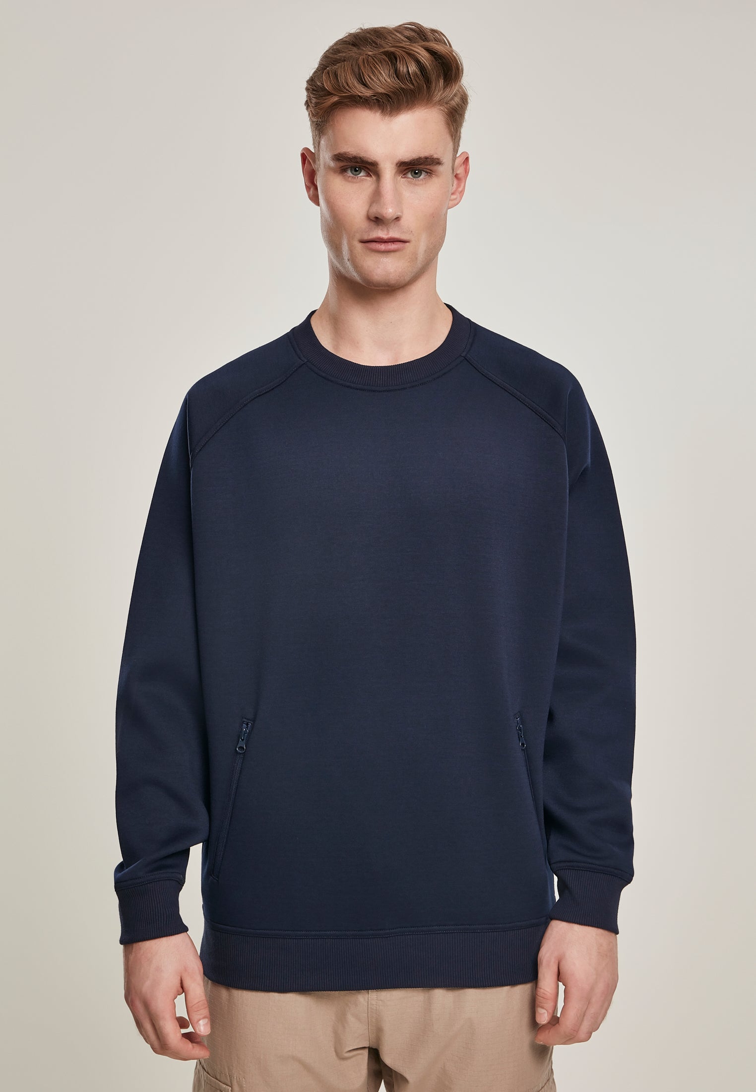 Bluza UC Raglan Zip Pocket Crew