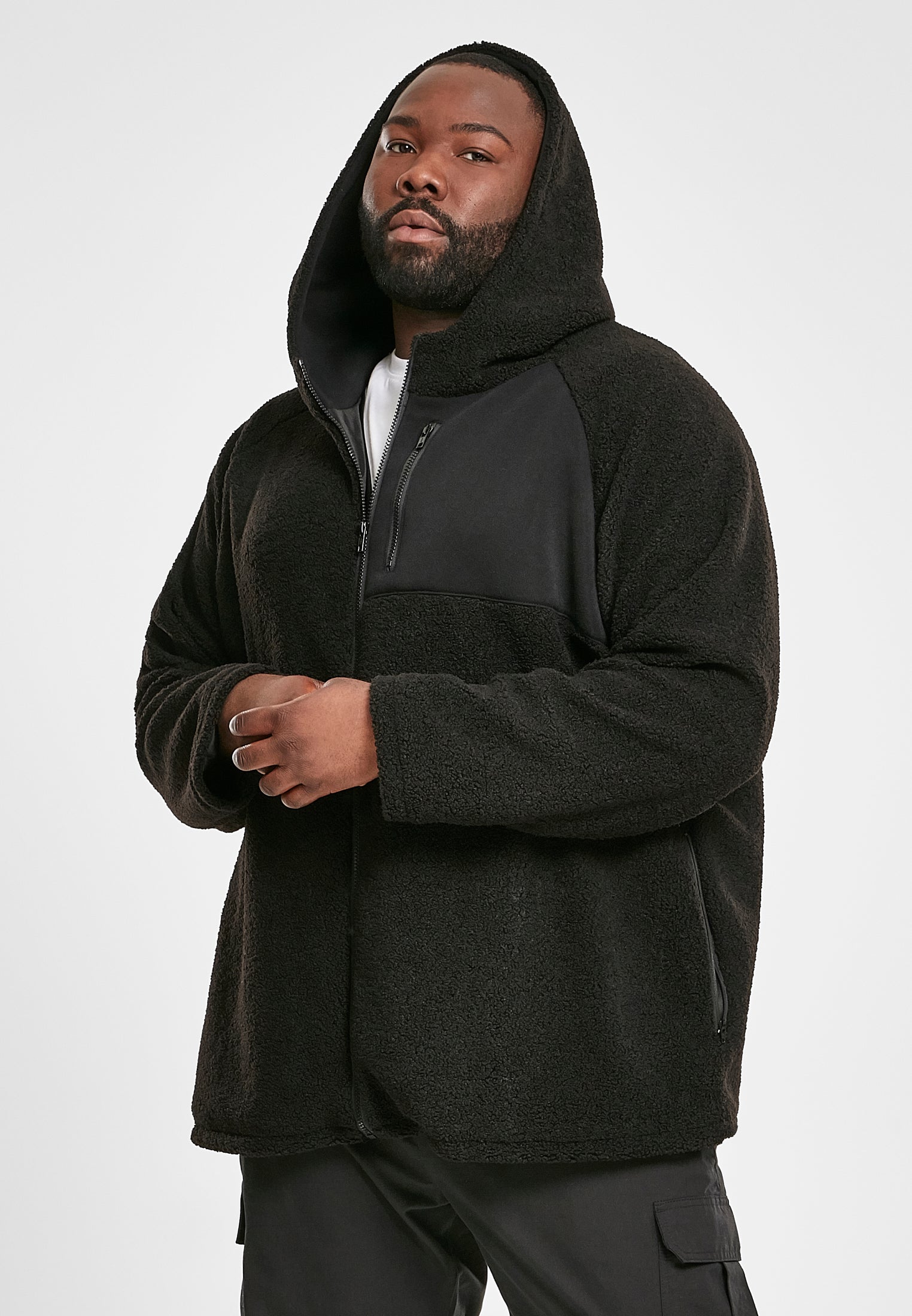 UC Hooded Sherpa Zip Jacket