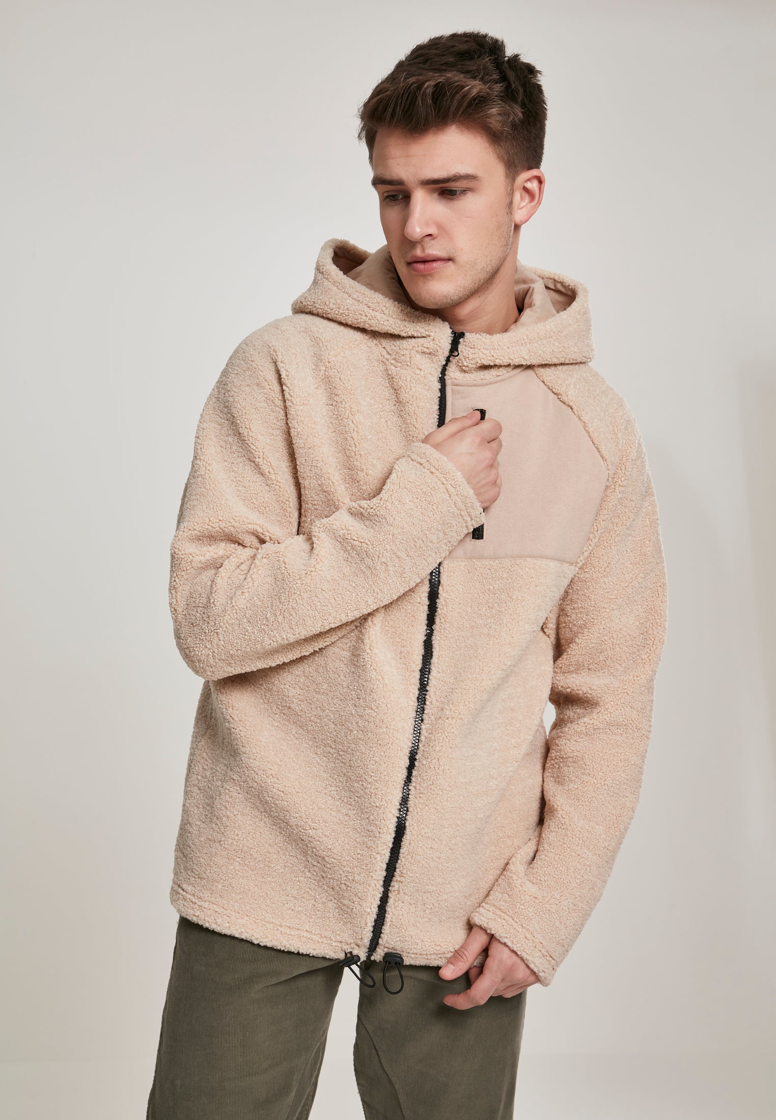 UC Hooded Sherpa Zip Jacket