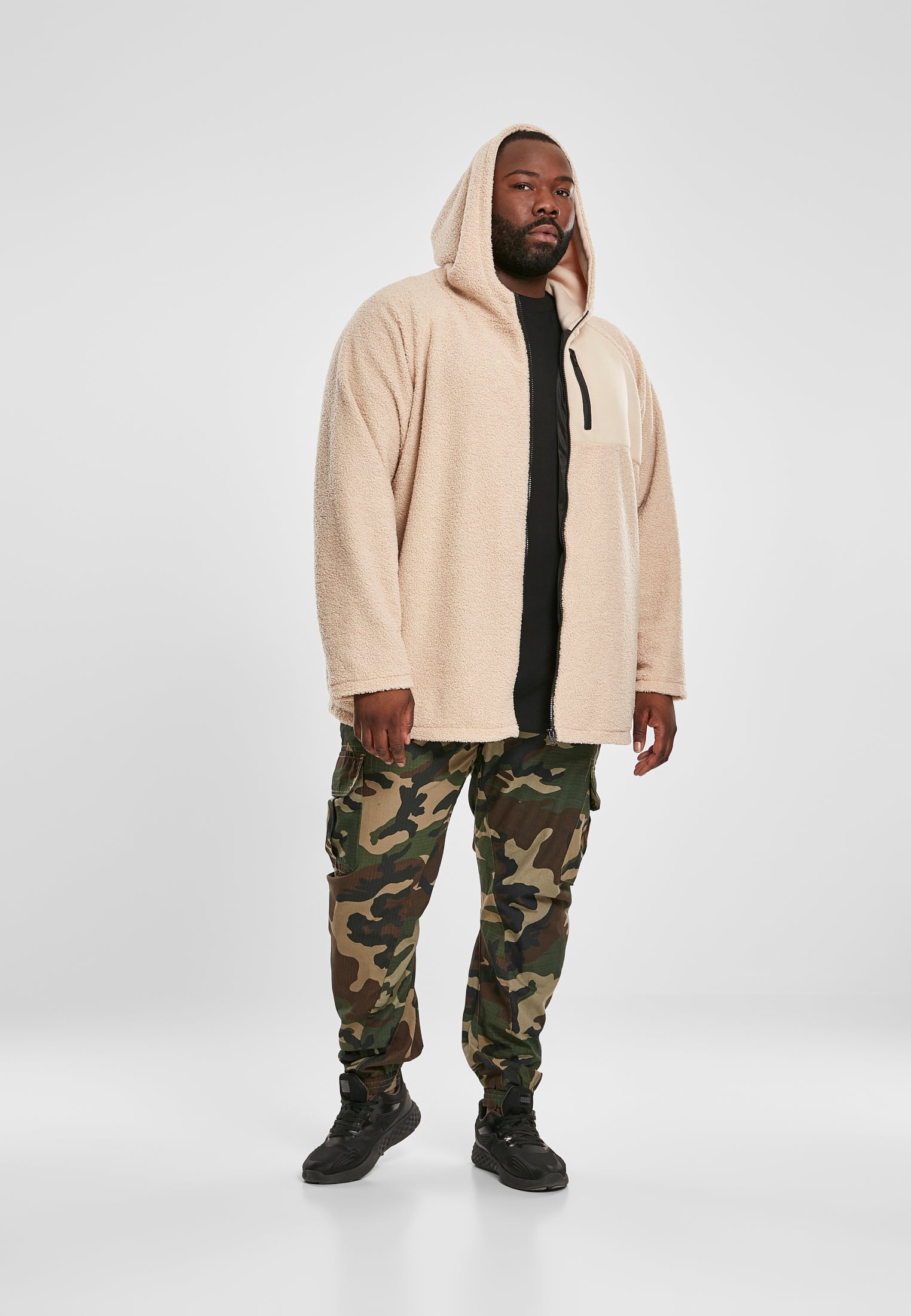 UC Hooded Sherpa Zip Jacket
