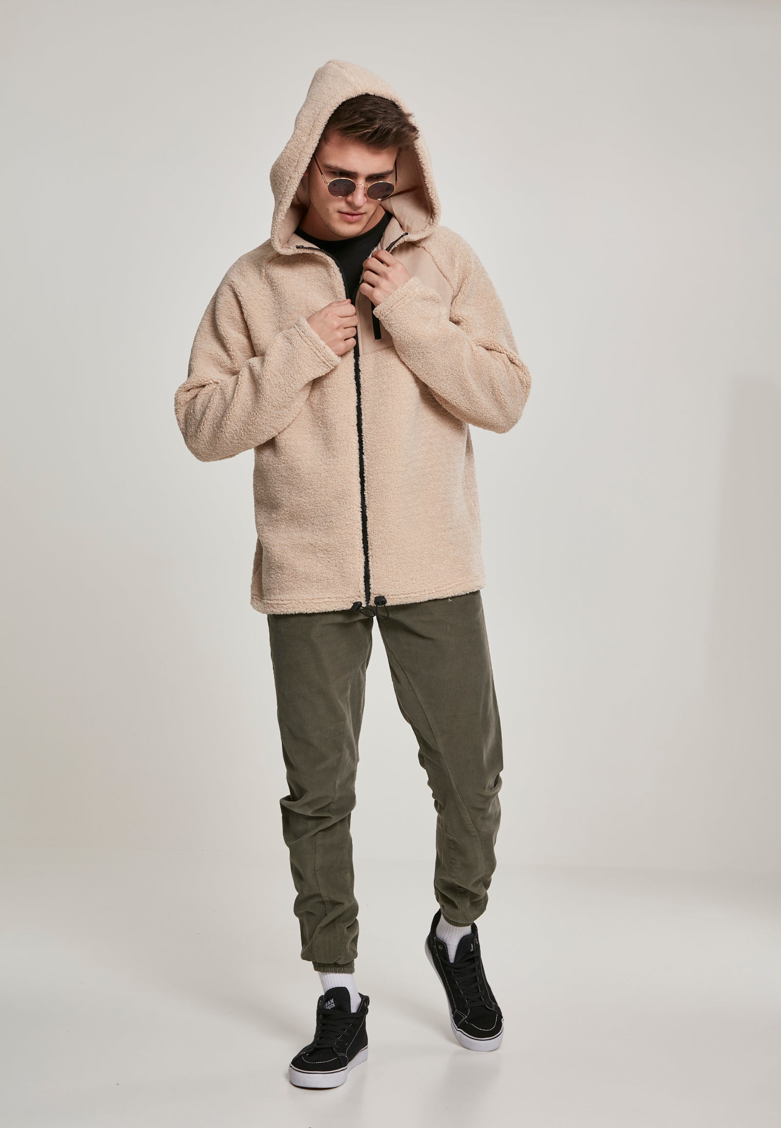 UC Hooded Sherpa Zip Jacket