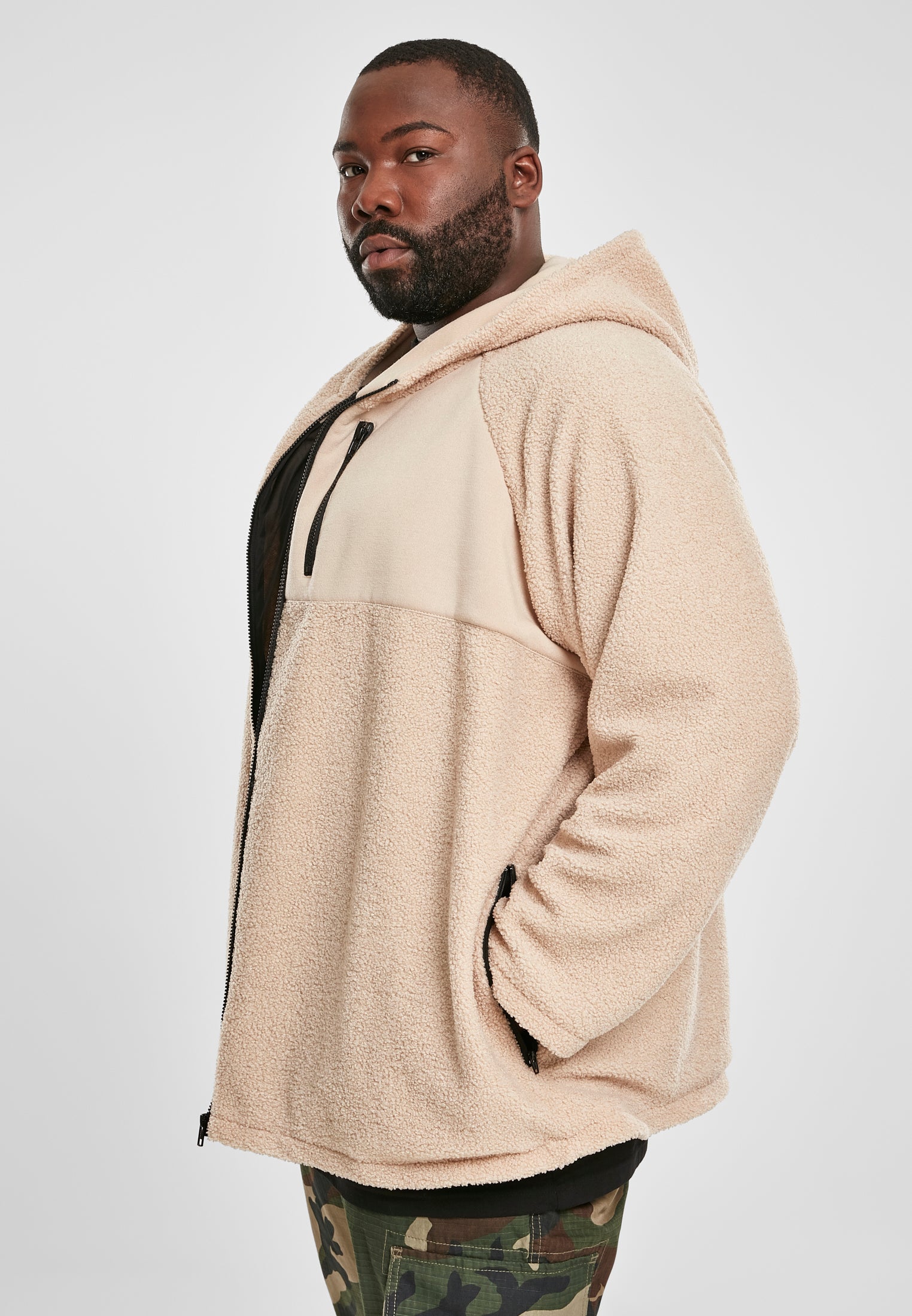 UC Hooded Sherpa Zip Jacket