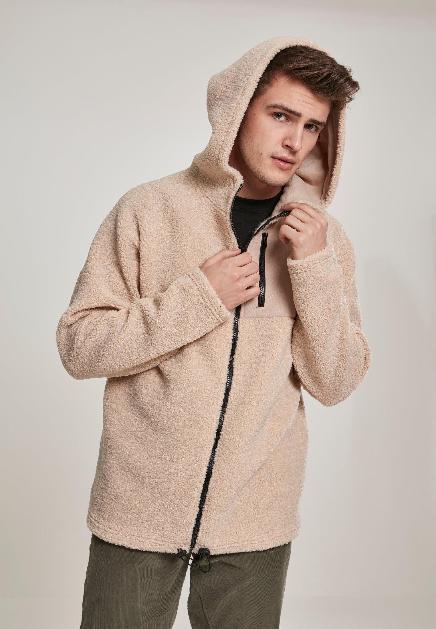 UC Hooded Sherpa Zip Jacket