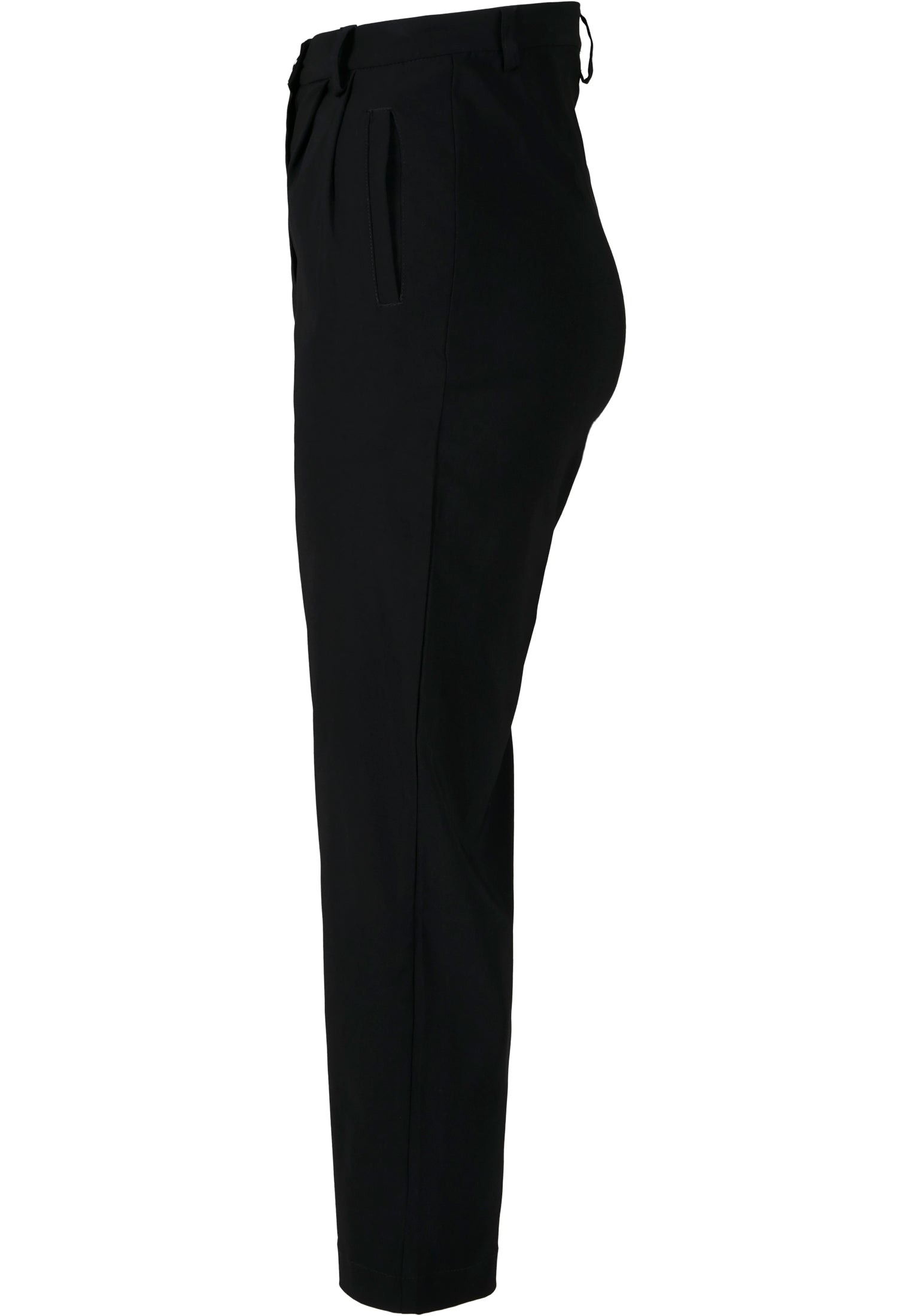 Pantaloni corti a vita alta da donna neri XS