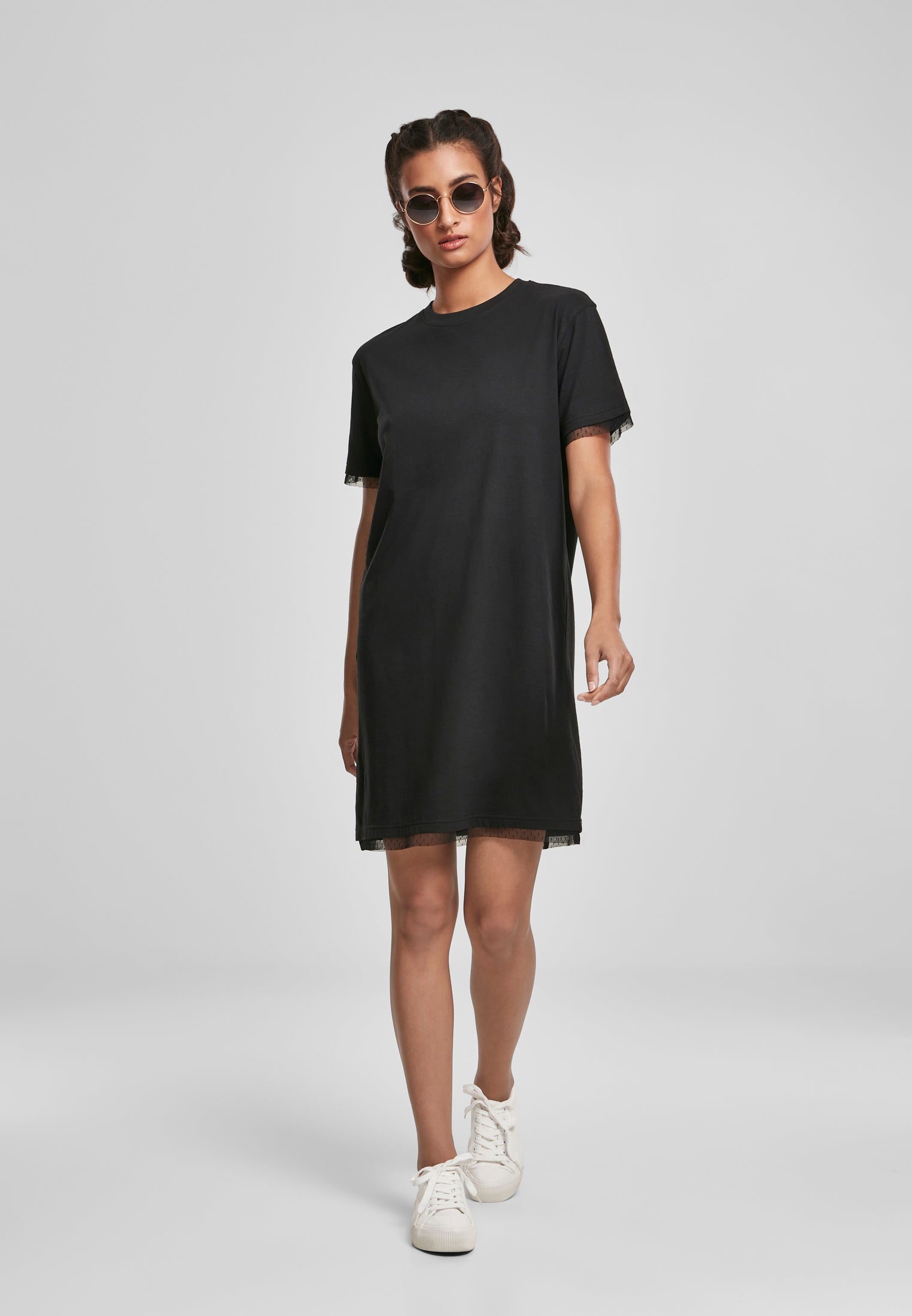 Abito UC Boxy con orlo in pizzo