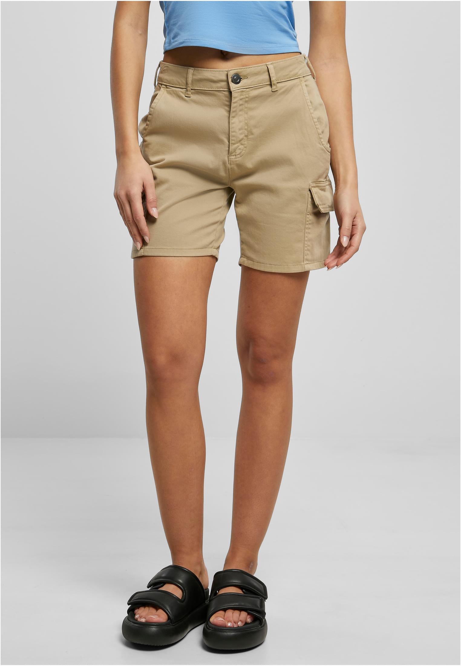 UC High Waist Cargo Shorts