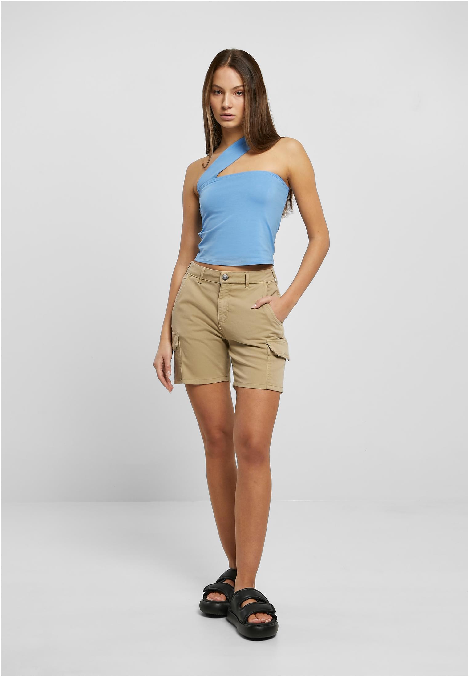 UC High Waist Cargo Shorts