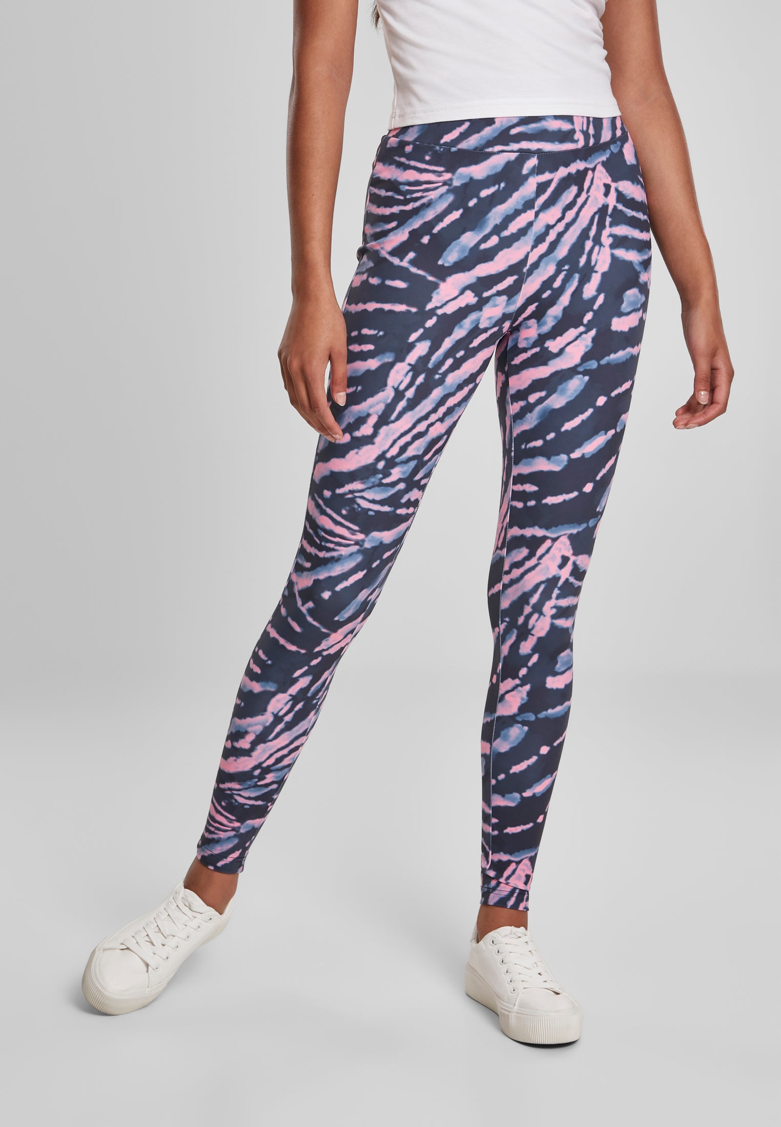 Leggings tie-dye a vita alta UC
