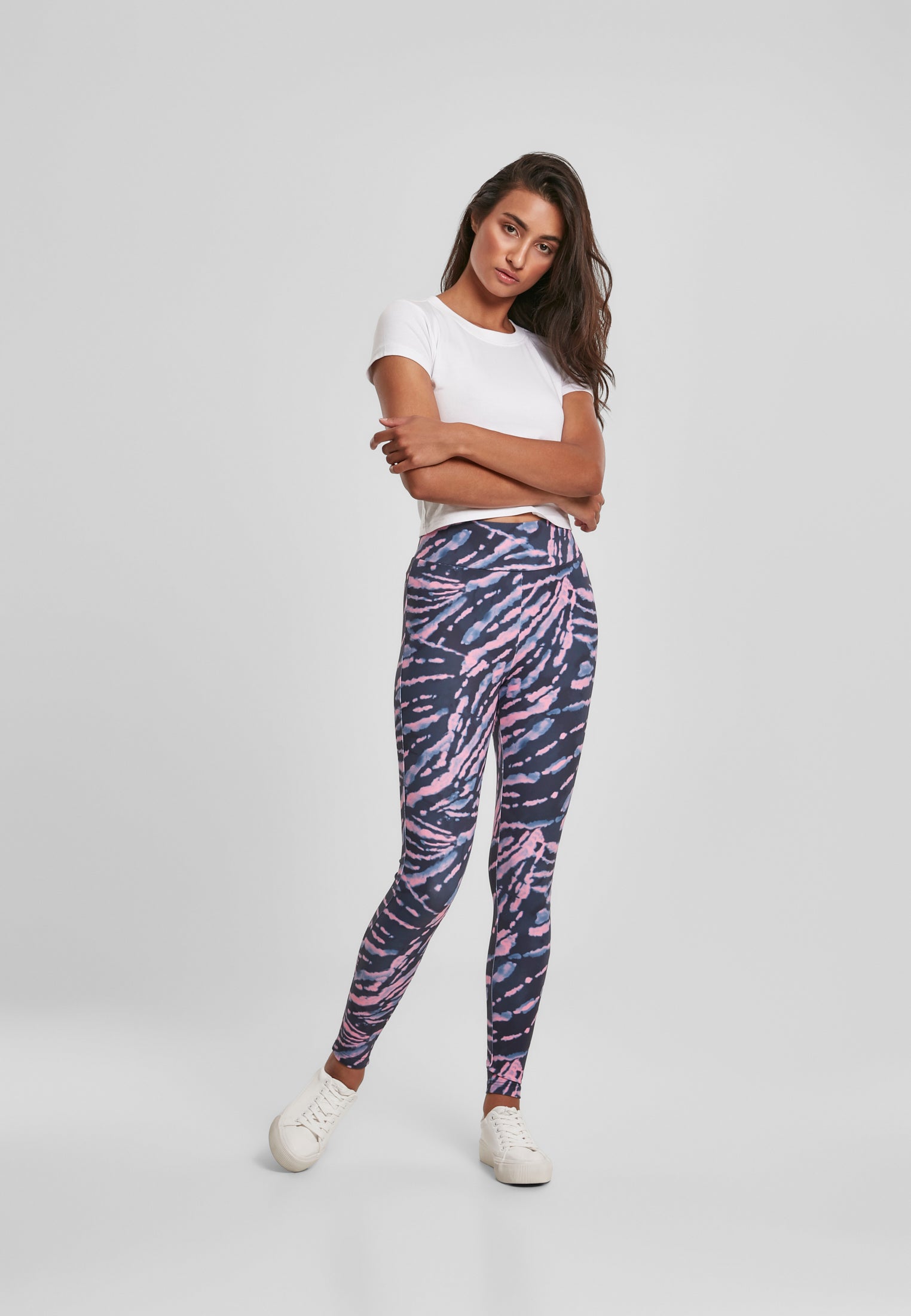 Leggings tie-dye a vita alta UC