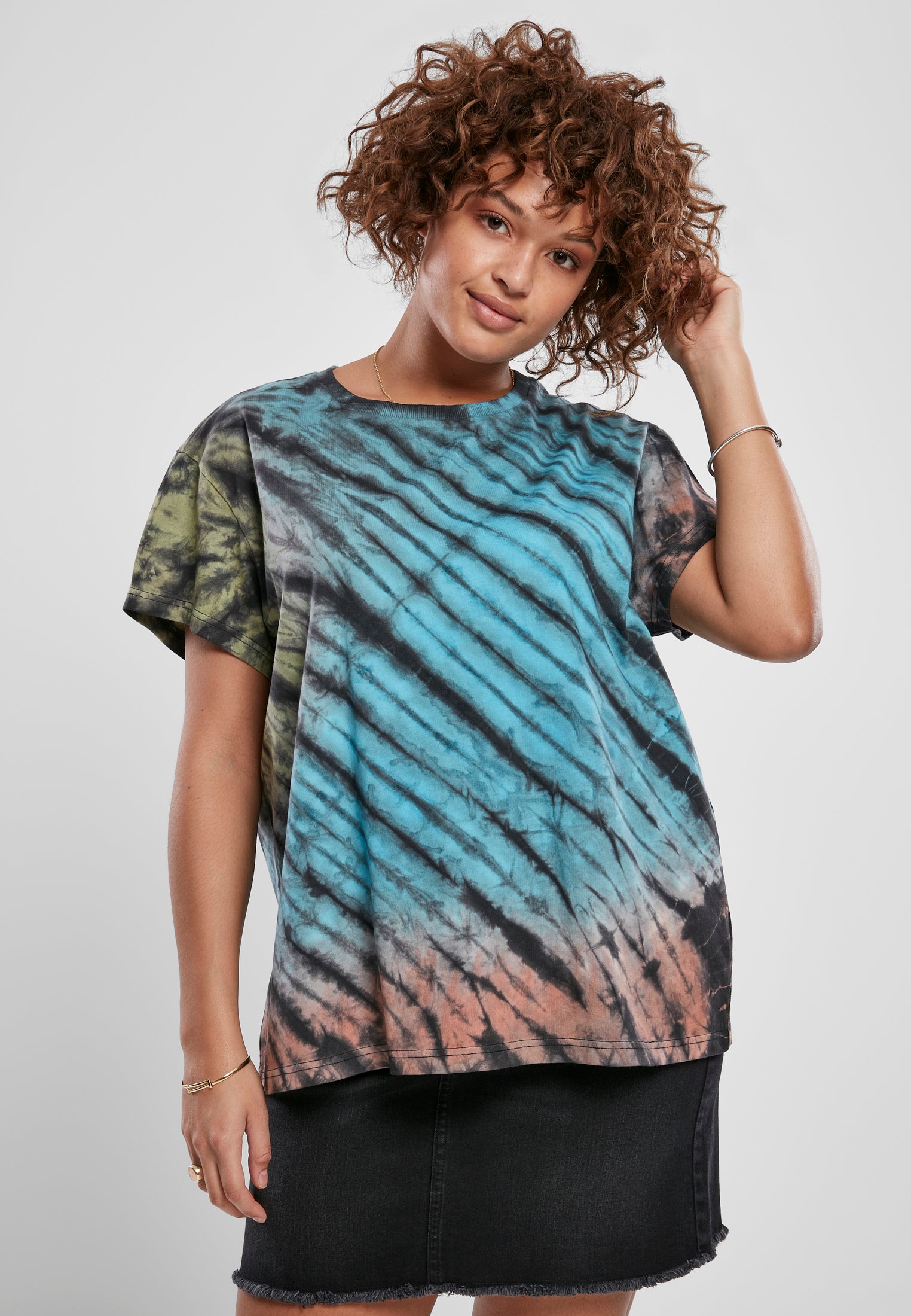 UC Tie Dye Boyfriend Tee